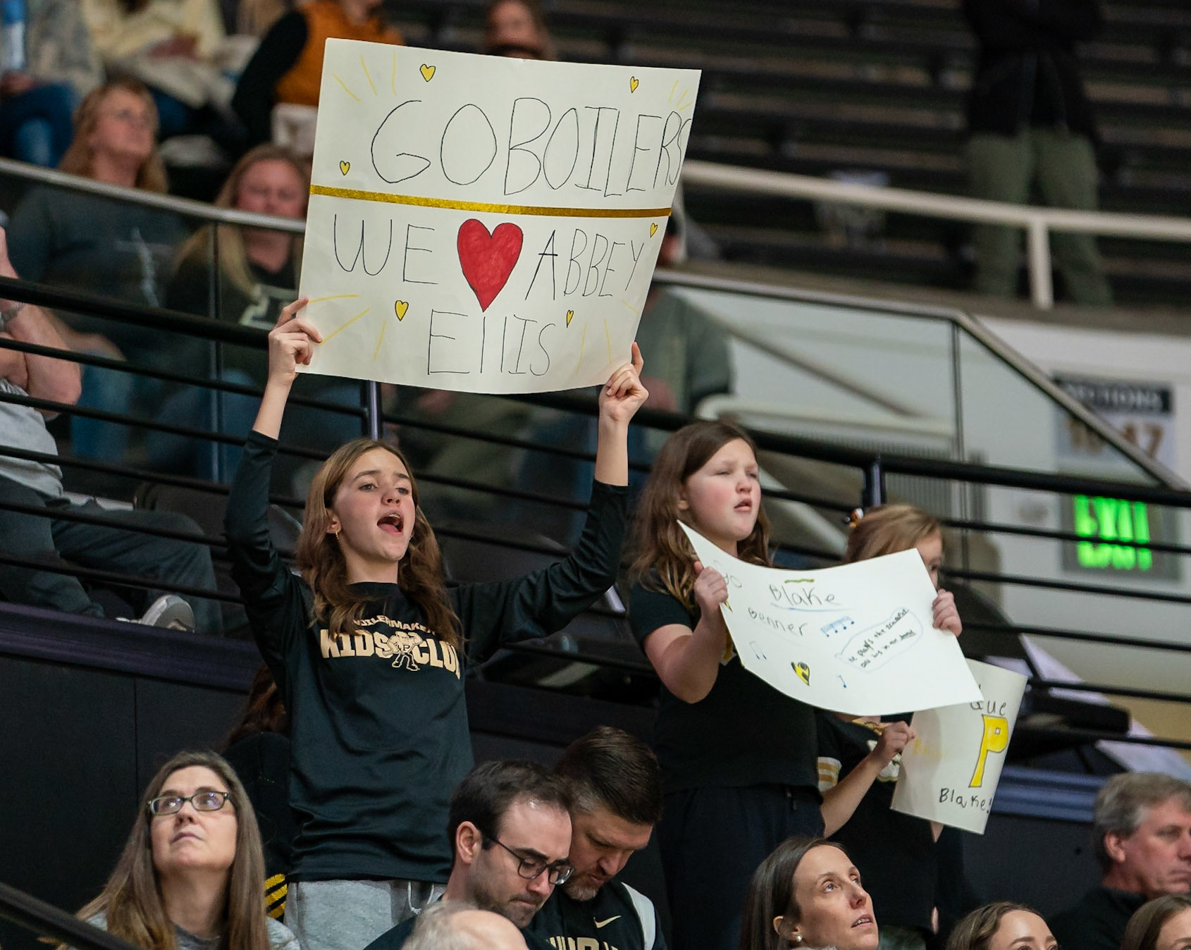 WEST LAFAYETTE, IN - JANUARY 28, 2024: Purdue 5th Year Guard Abbey Ellis (23) competing in Purdue Boilermaker Women's Basketball versus the Ohio State Buckeyes at Mackey Arena(Photo by Steve Bowen / Bowen Arrow Photography / Northern Indiana Sports Report)