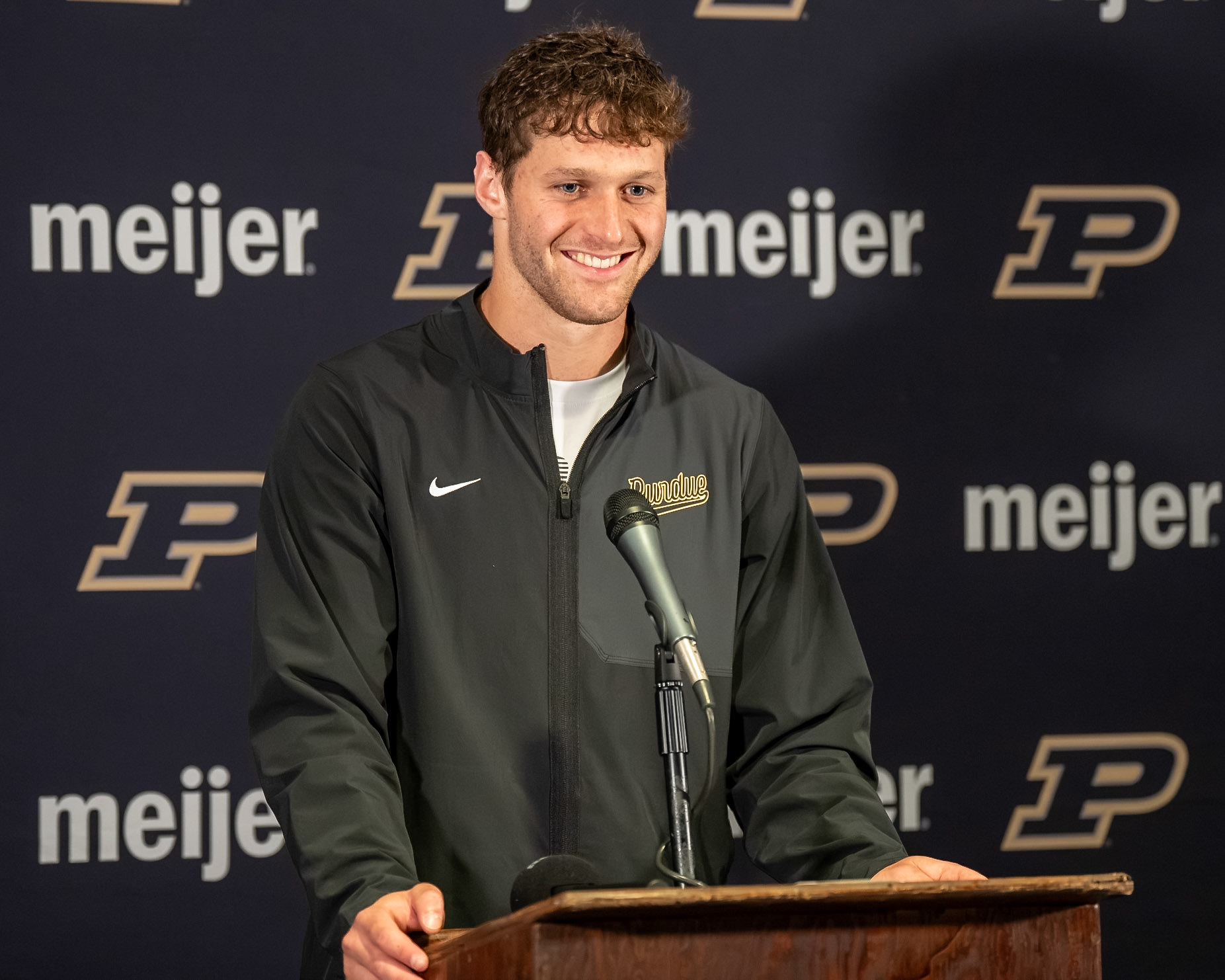 CHAMPAIGN, IL - OCTOBER 3, 2026: Purdue University Quarterback Ryan Browne (15) during the Purdue Boilermakers at Illinois Fighting Illini football game at Gies Memorial Stadium(Photo by Steve Bowen / Northern Indiana Sports Report)