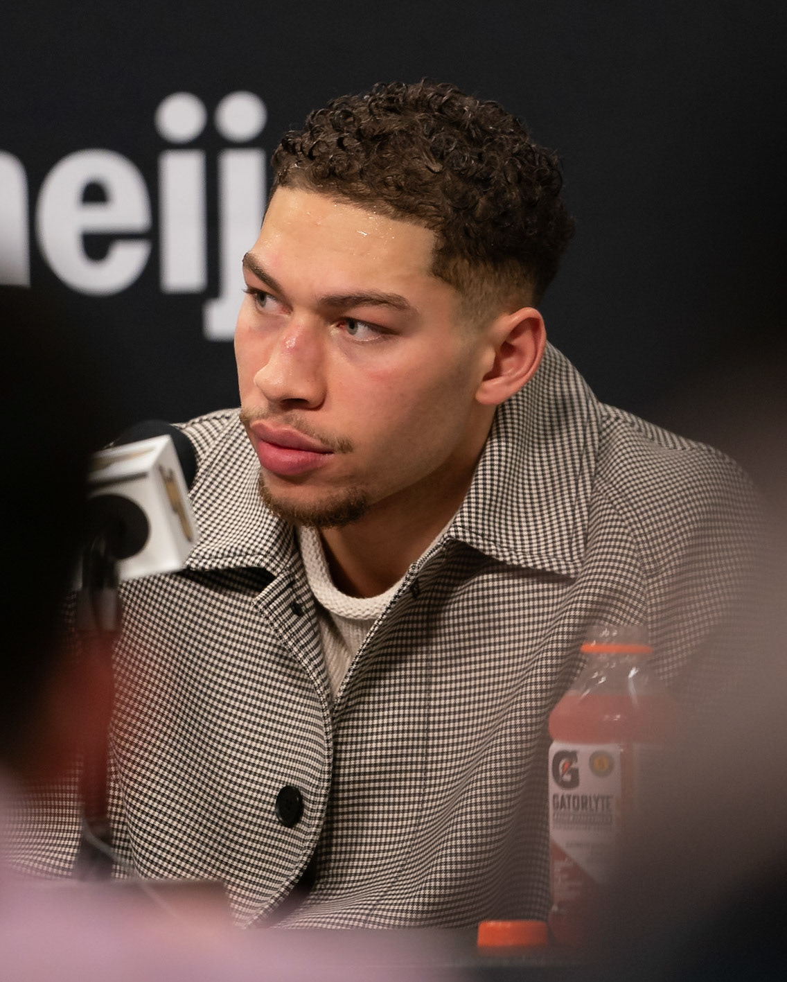 WEST LAFAYETTE, IN - FEBRUARY 10, 2024:  in Purdue Boilermaker vs Indiana Hoosiers Basketball at Mackey Arena(Photo by Steve Bowen / Bowen Arrow Photography / Northern Indiana Sports Report)