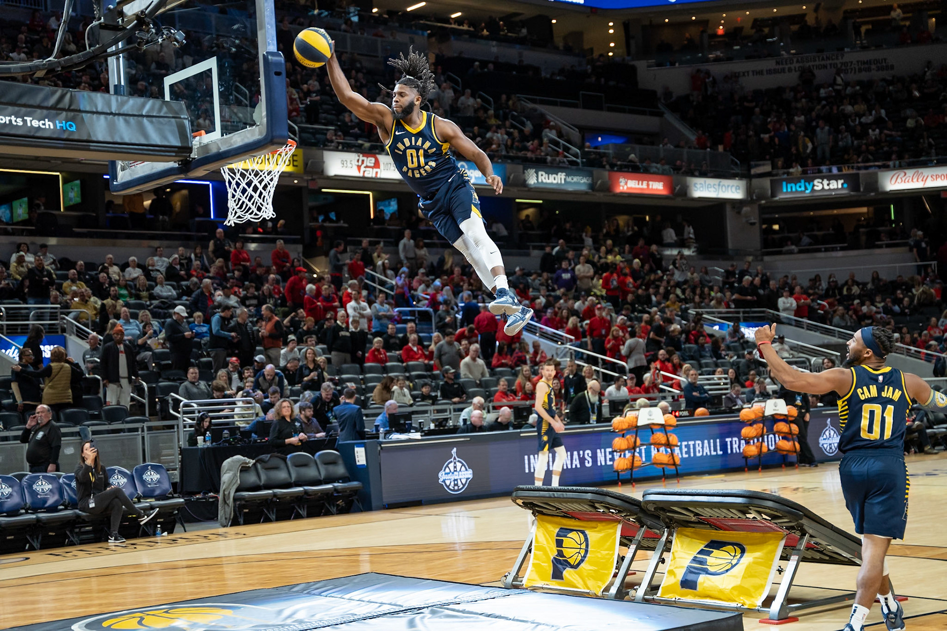 Photo (c) 2023 Bowen Arrow Photographywww.bowenarrowphotography.comIndy Classic basketball game between the Purdue University Boilermakers and the Arizona Univaersity Wildcats