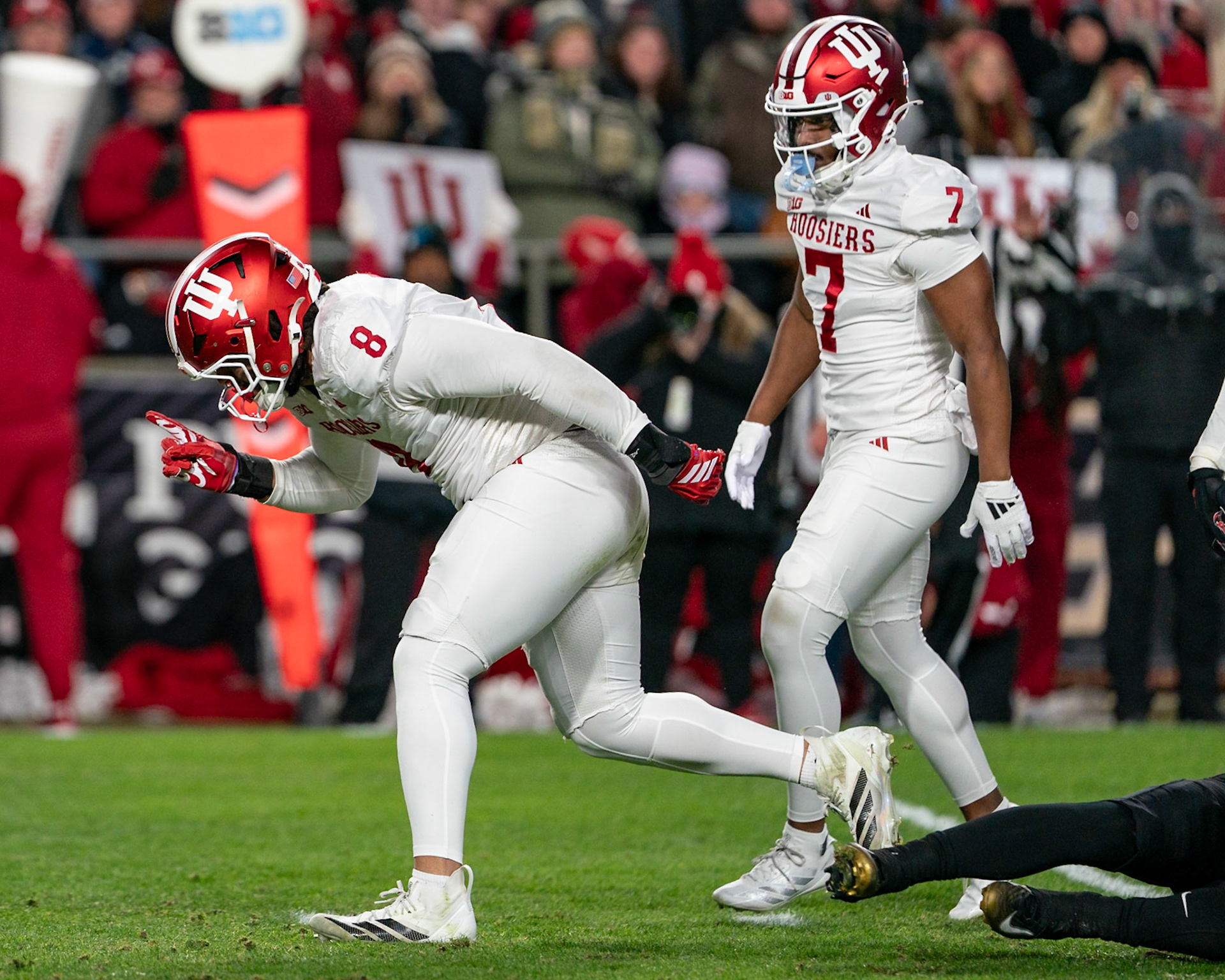 WEST LAFAYETTE, IN - NOVEMBER 28, 2025: Purdue Boilermakers vs Indiana Hoosiers Football at Ross-Ade Stadium(Photo by Steve Bowen / Northern Indiana Sports Report)