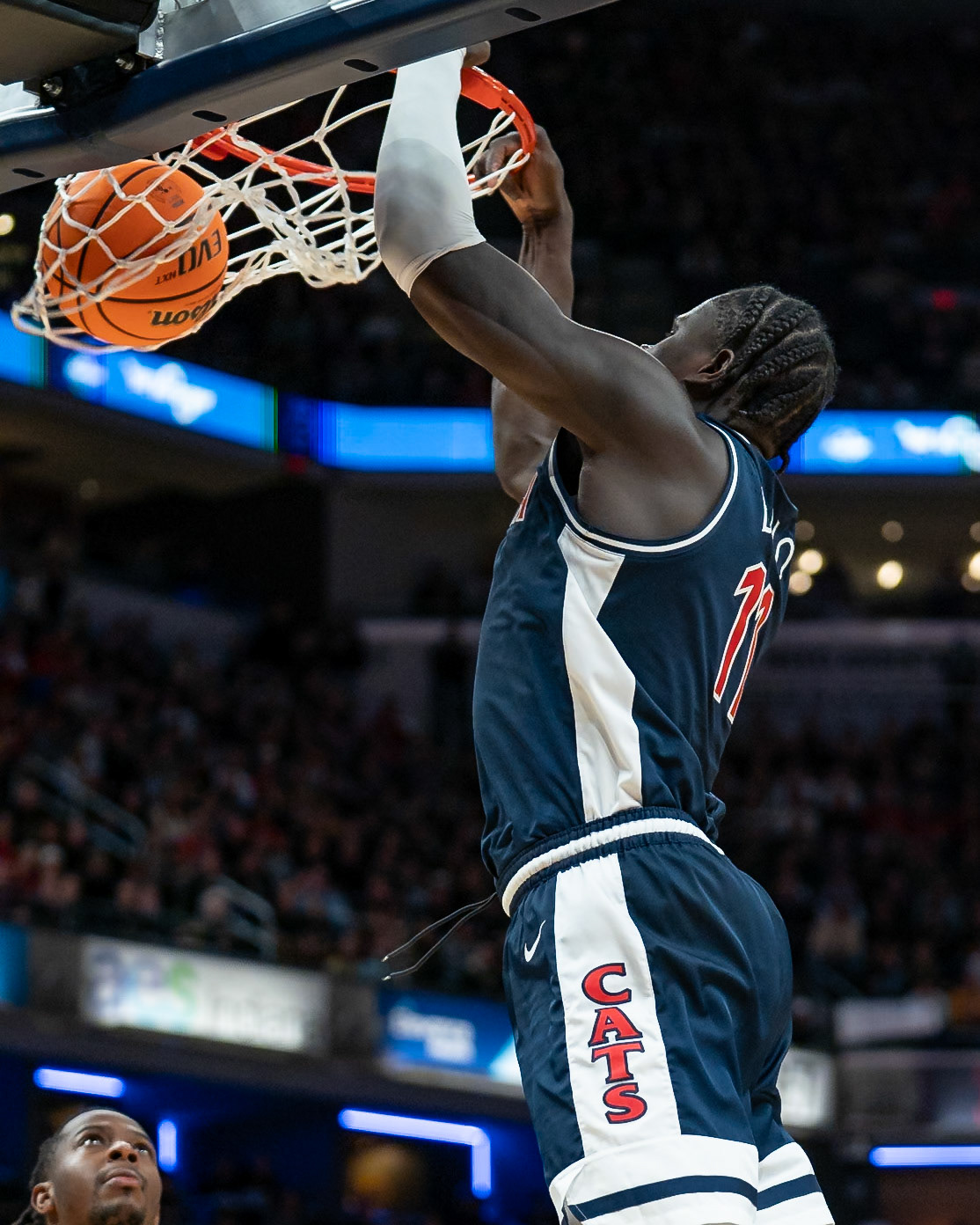 Photo (c) 2023 Bowen Arrow Photographywww.bowenarrowphotography.comIndy Classic basketball game between the Purdue University Boilermakers and the Arizona Univaersity Wildcats