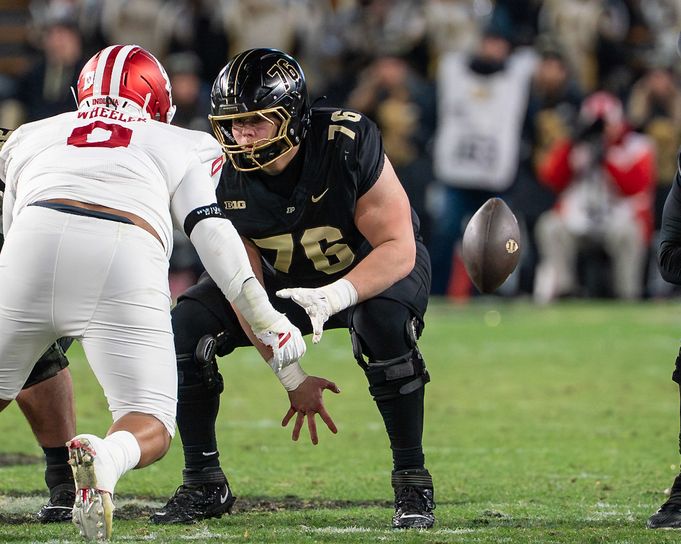 WEST LAFAYETTE, IN - NOVEMBER 28, 2025: Purdue Boilermakers vs Indiana Hoosiers Football at Ross-Ade Stadium(Photo by Steve Bowen / Northern Indiana Sports Report)
