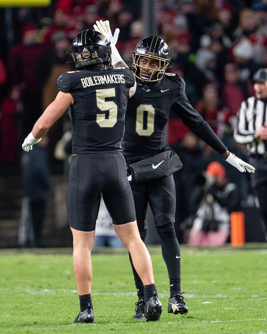WEST LAFAYETTE, IN - NOVEMBER 28, 2025: Purdue Boilermakers vs Indiana Hoosiers Football at Ross-Ade Stadium(Photo by Steve Bowen / Northern Indiana Sports Report)