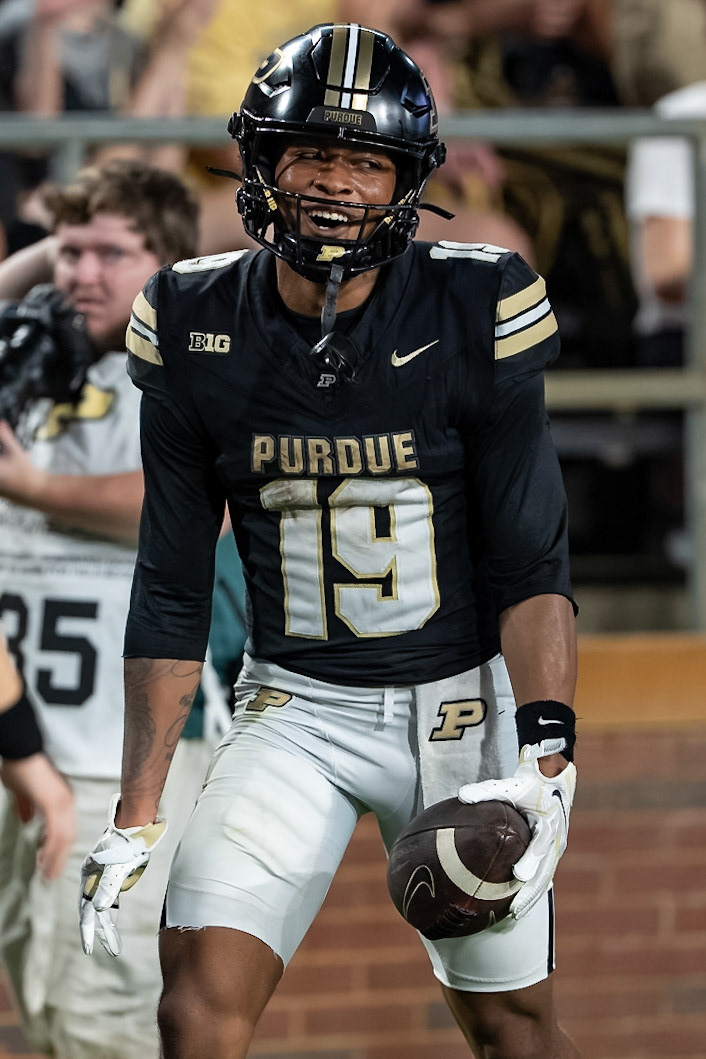 WEST LAFAYETTE, IN - SEPTEMBER 4, 2026: Purdue Boilermaker Football vs the Indiana State Sycamores at Ross-Ade Stadium(Photo by Steve Bowen / Northern Indiana Sports Report)