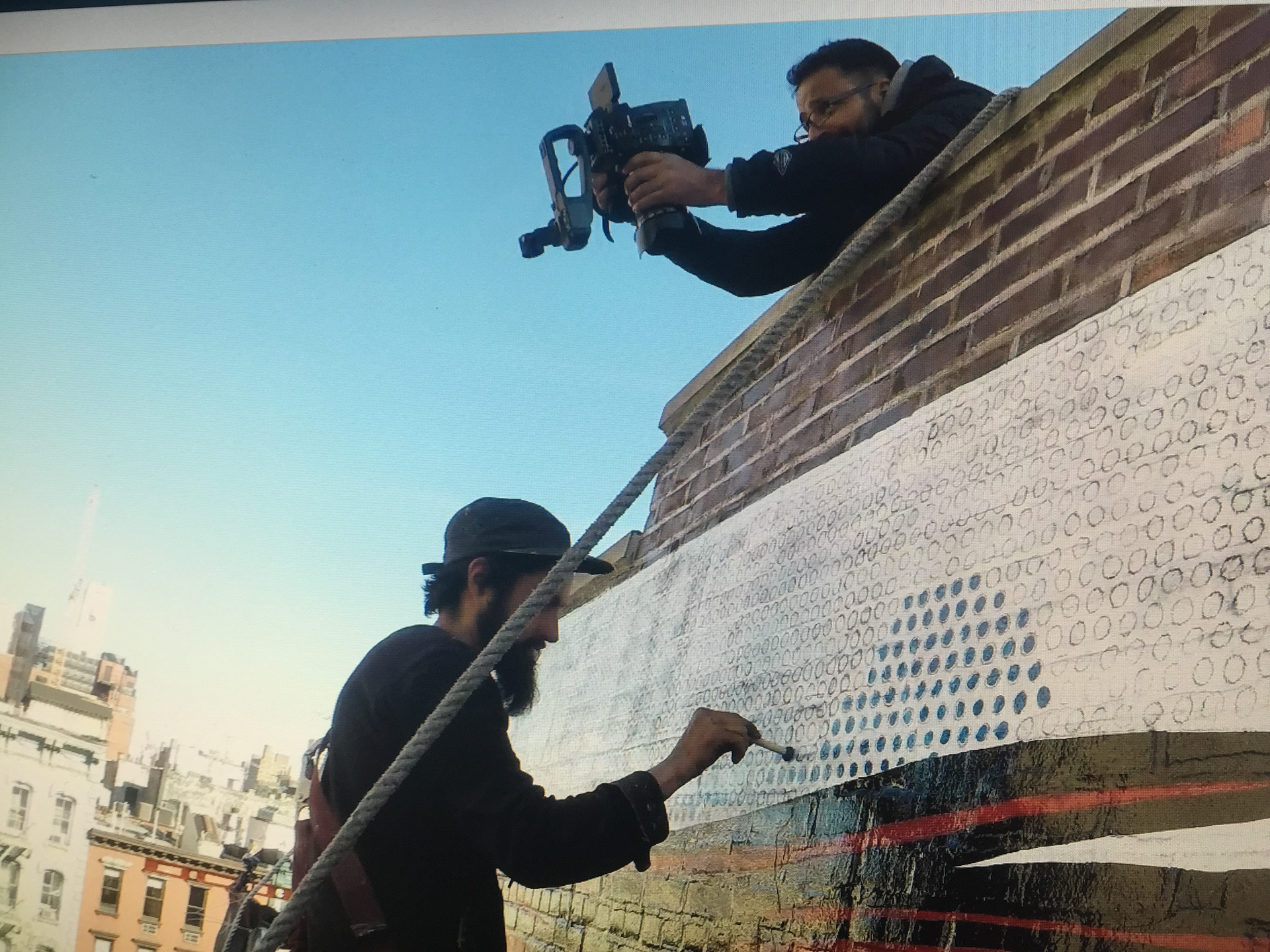 Dan getting some overheadshots of Niko