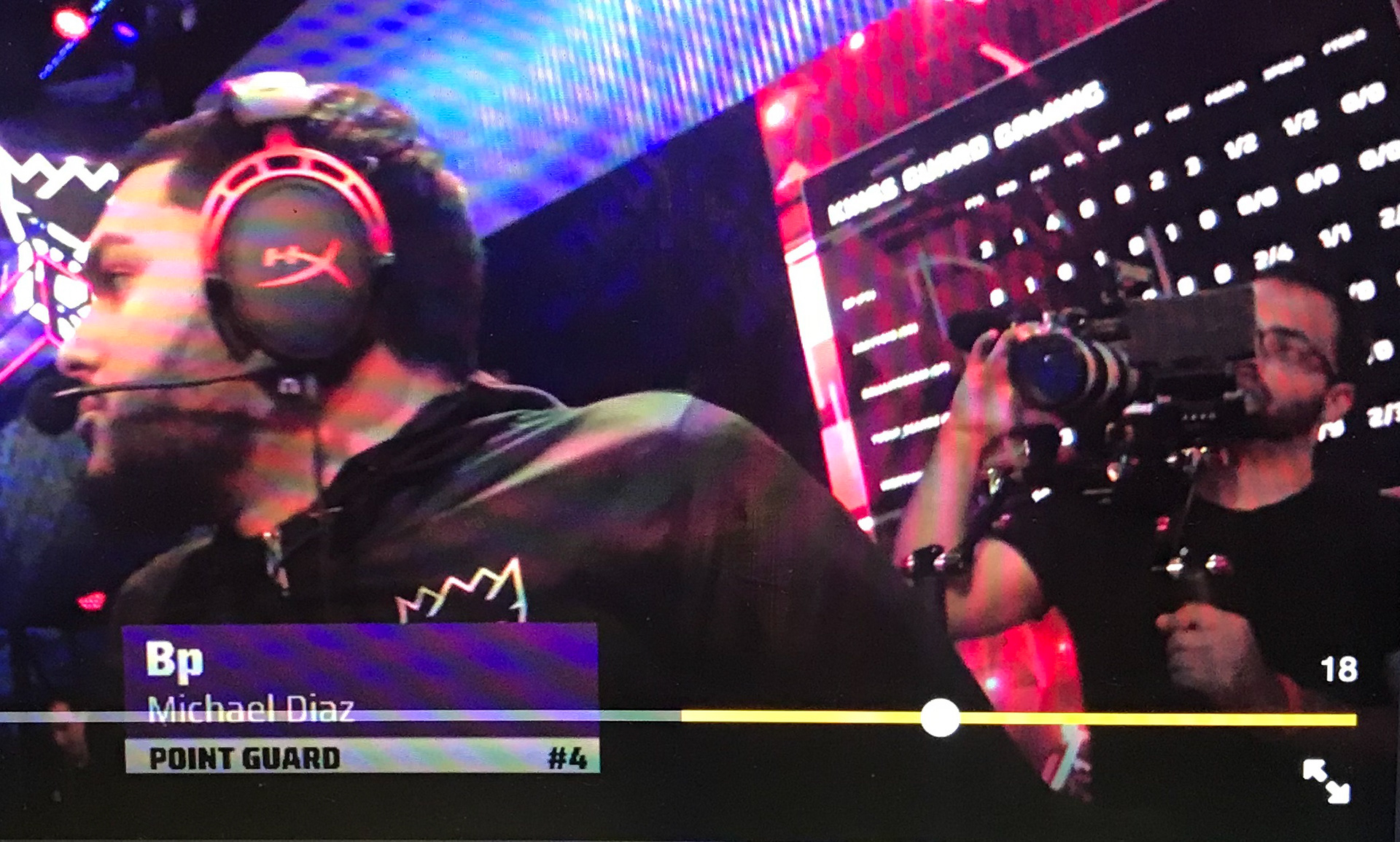 Dan getting up close and personal!