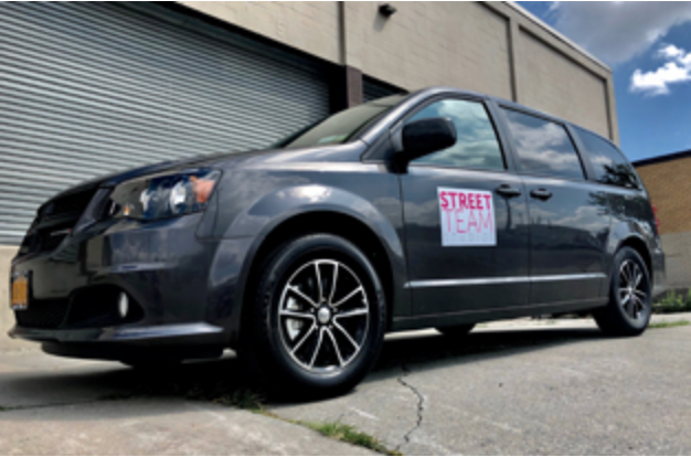 The Street Team Whip. A perfect ride for your production needs.