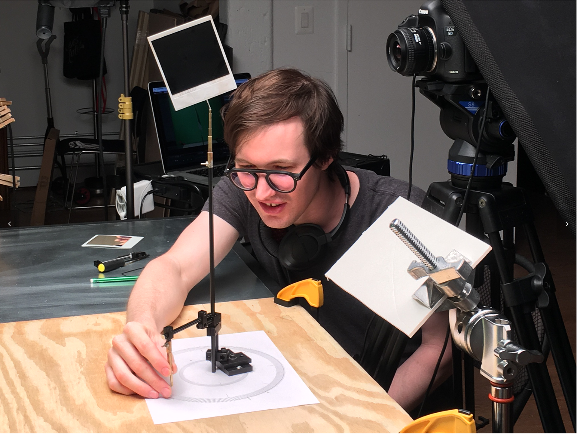 Maxwell Sorenson animating away with his awesome rig.