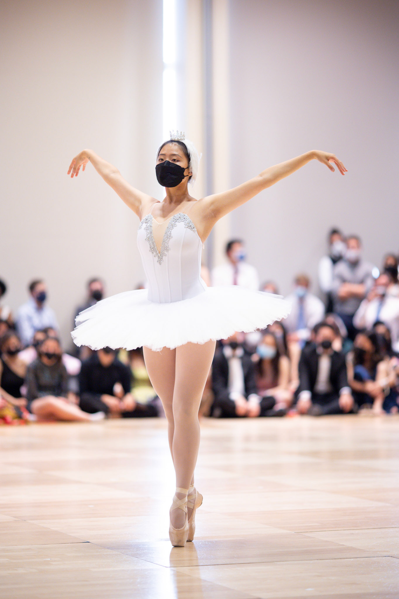The Cardinal Ballet Company performs The Dying Swan at Viennese Ball 2022