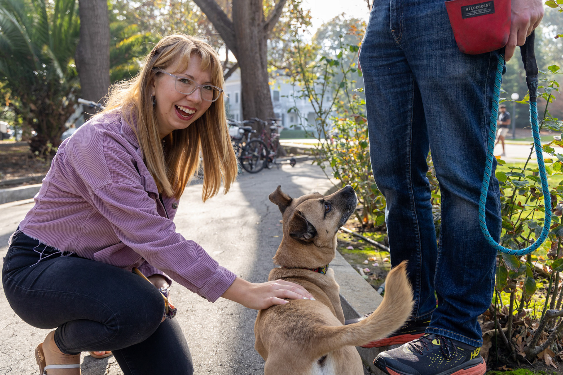 Dogs and Donuts at Stanford Hillel