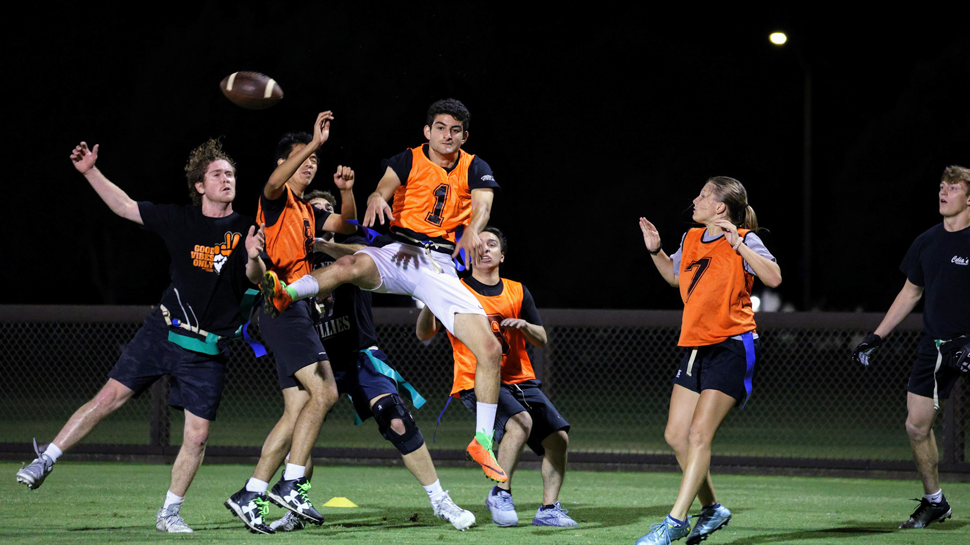 IM Flag Football: Stanford Daily vs Wrestling Team (for Stanford Daily)
