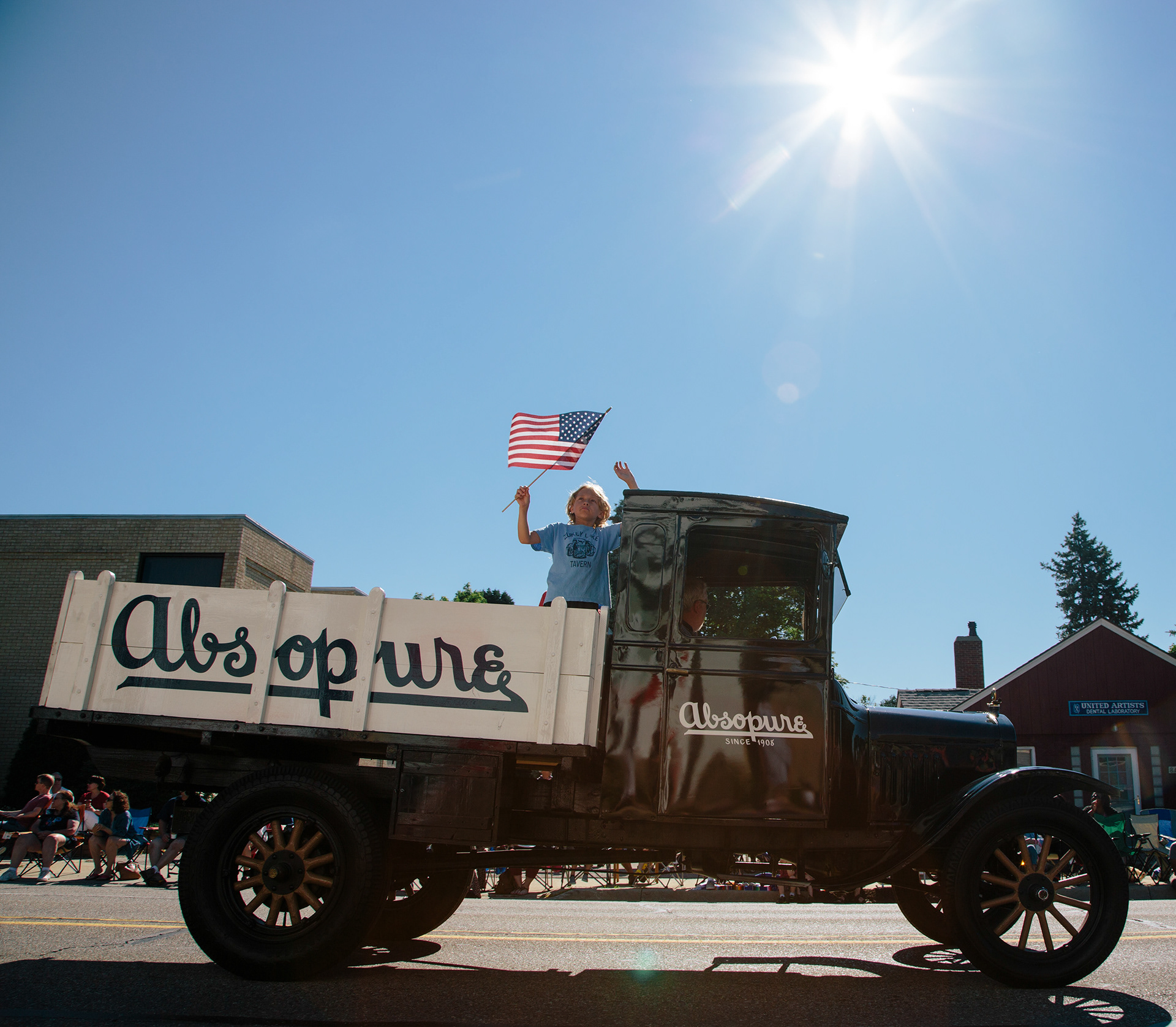 Small Town Michigan USA 4th of July Parade