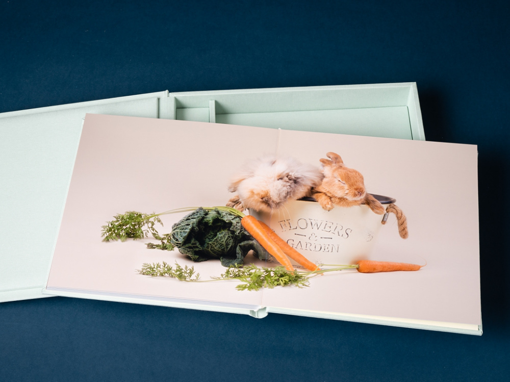 Lay flat pages