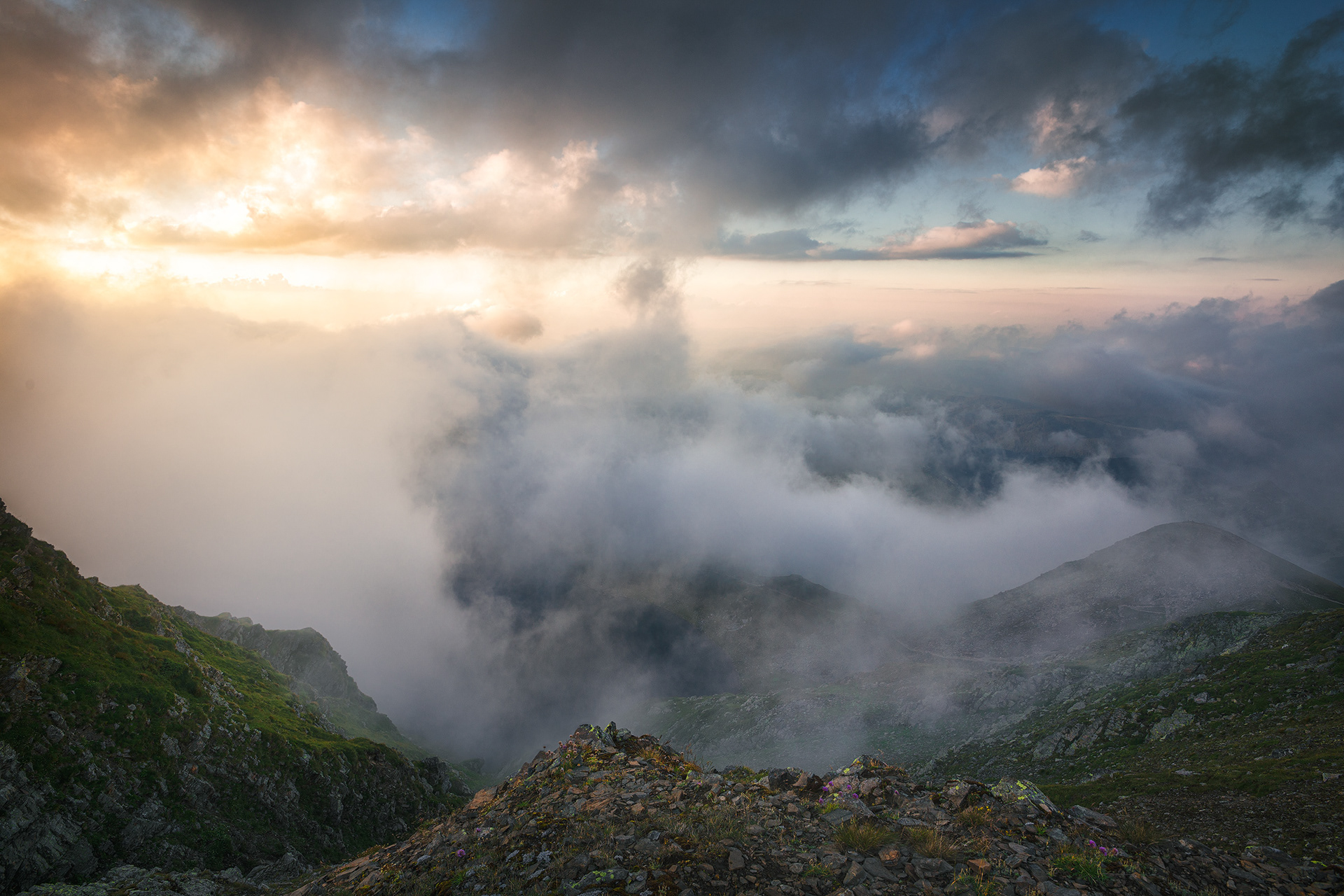 Рилски езера поглед от Отовишко било