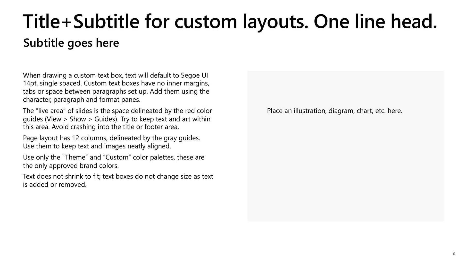 Example of text + image or data