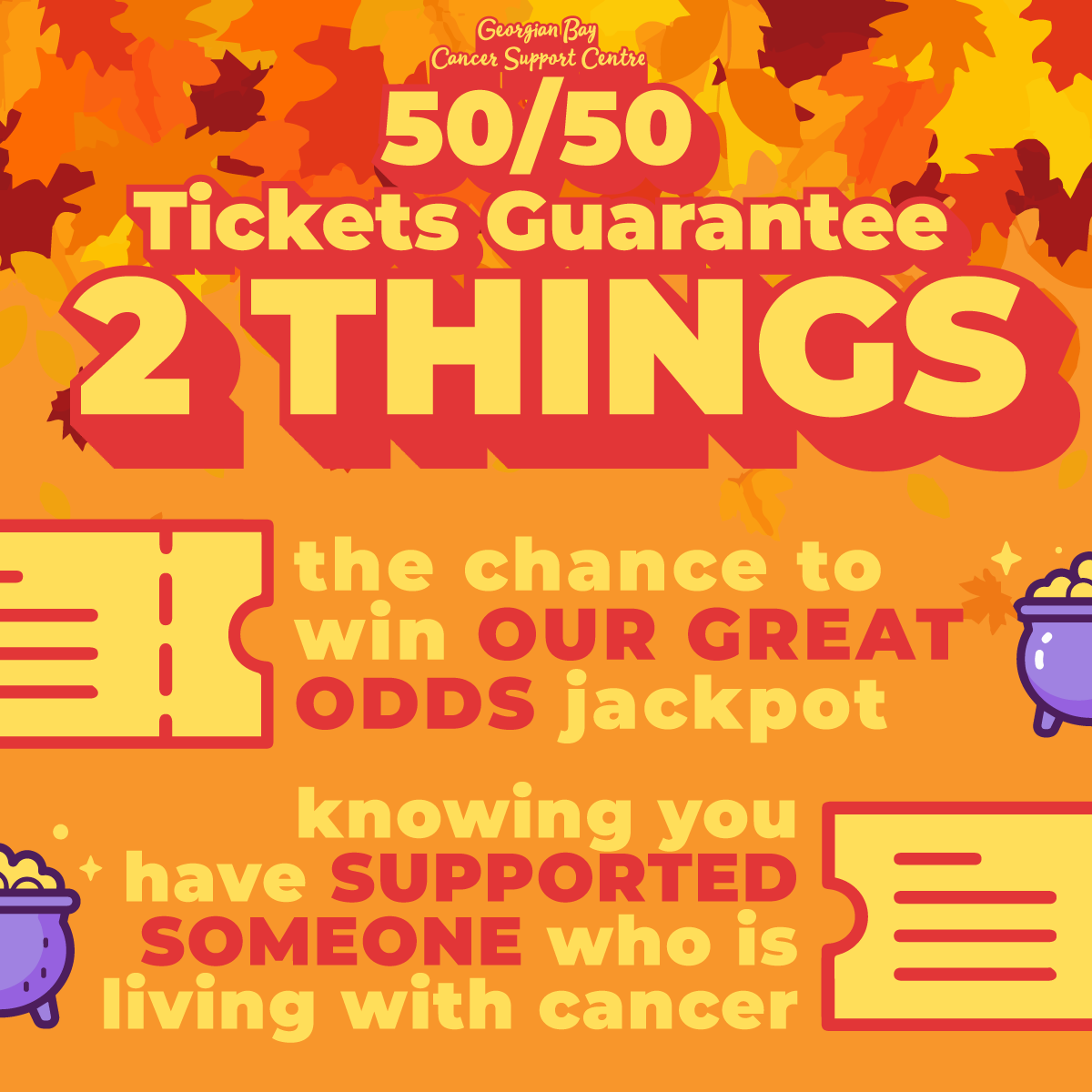 50/50 - Social - 2 Guarantees