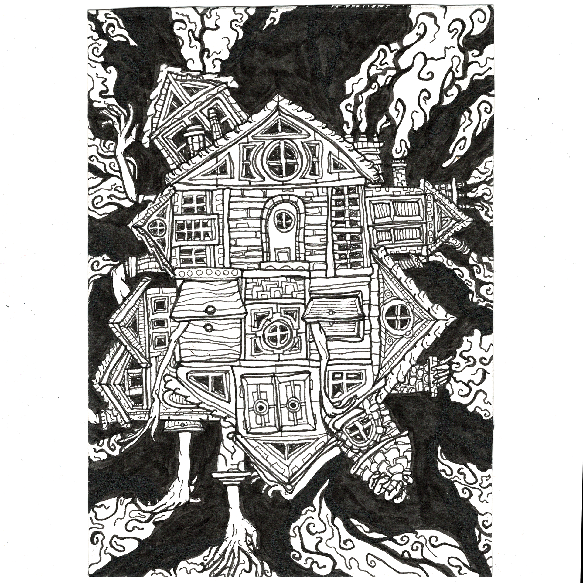 Day 19: Scorched + Seance = "eat this, drink that", and avoid witchcraft. (sold)