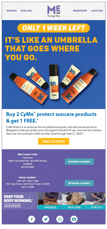 Sun Protection Email