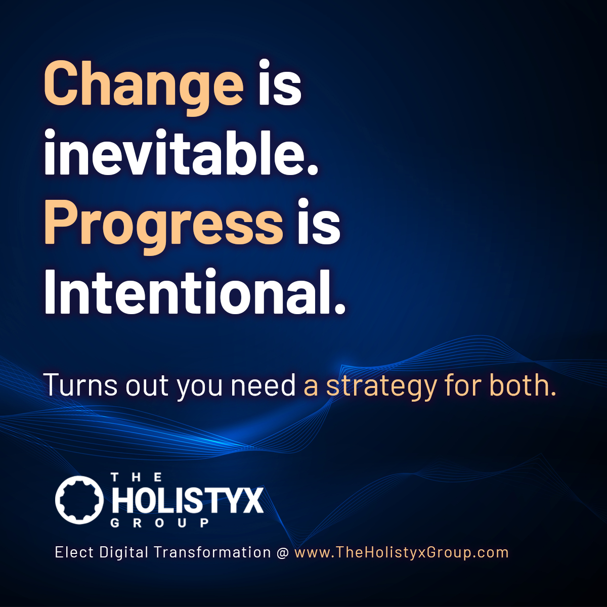Change is inevitable Social Post