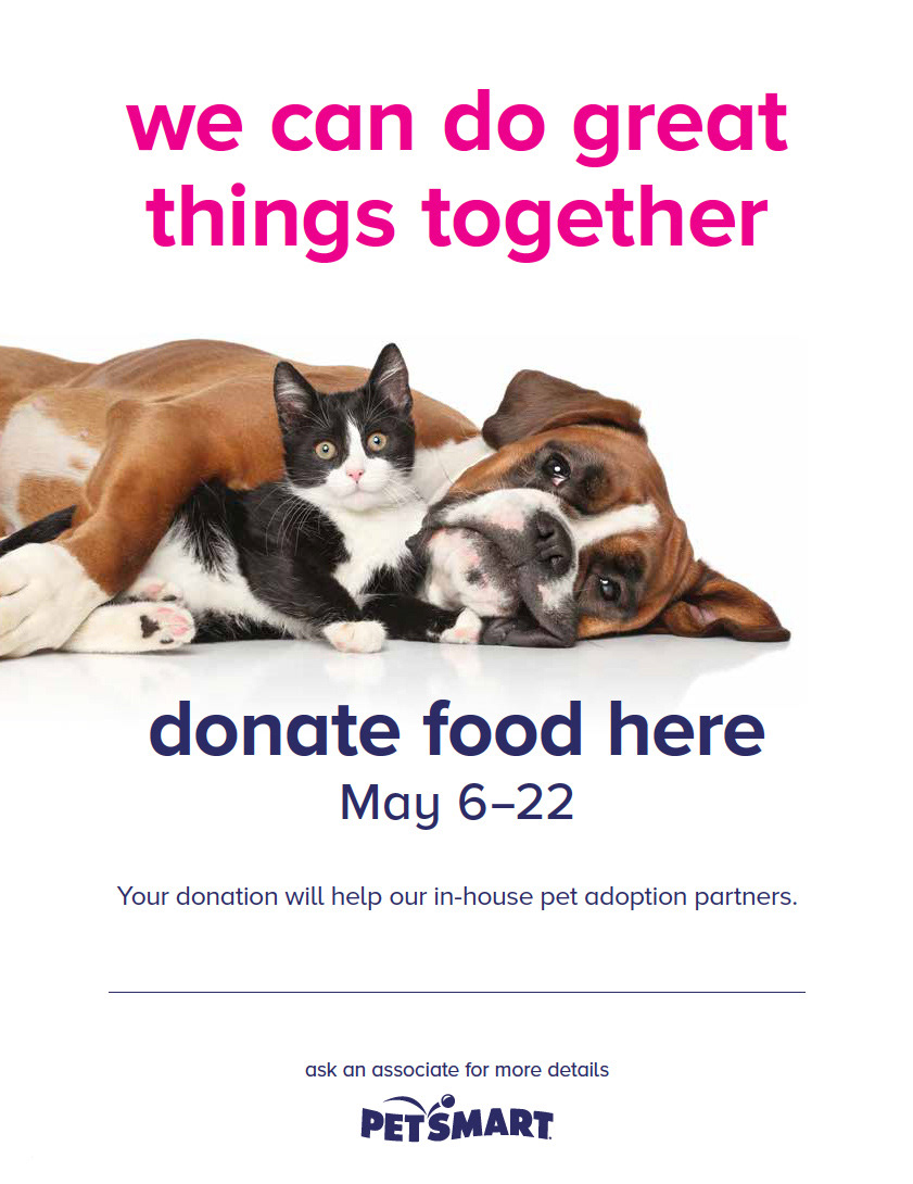Food drive promo