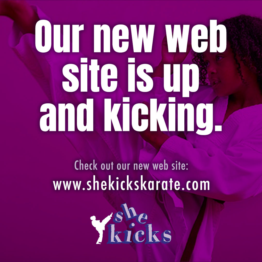 She Kicks | Web Launch Social Post