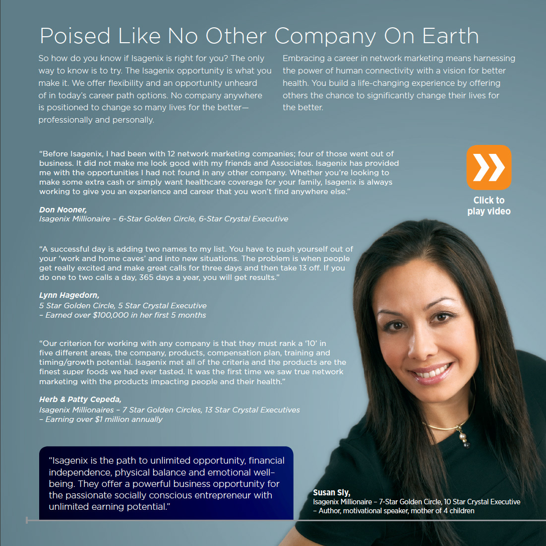 Promo piece: company profile
