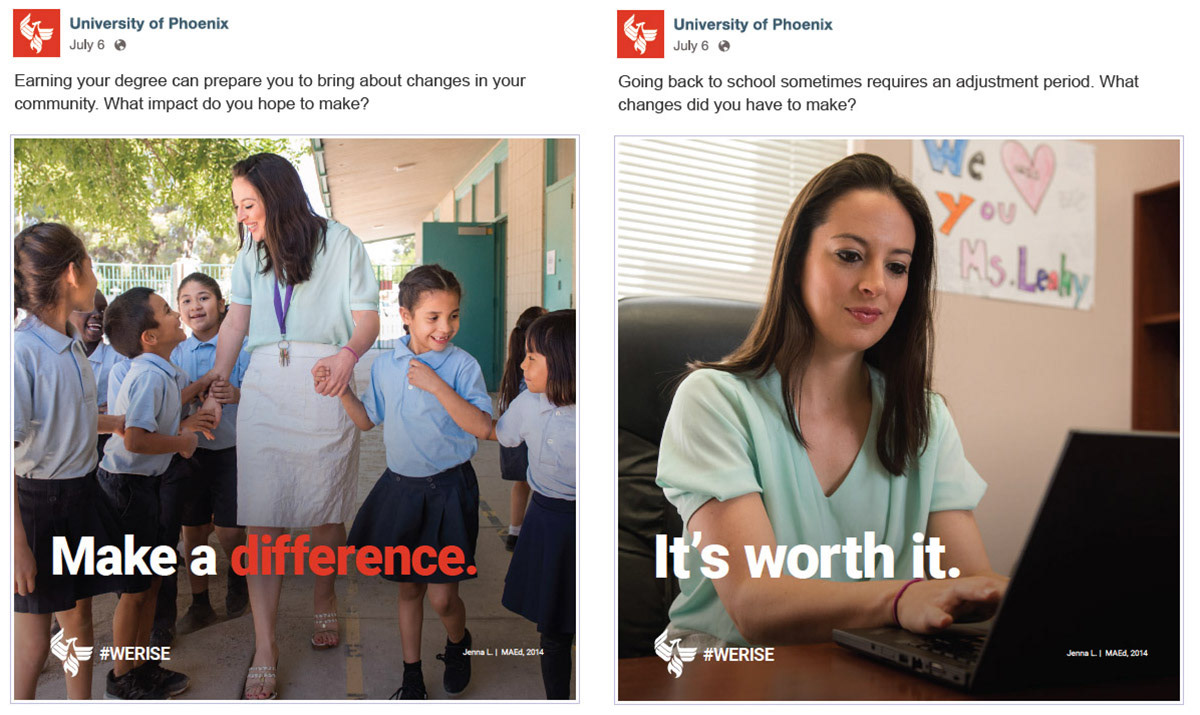 Make an Impact Social & Retargeting Campaign