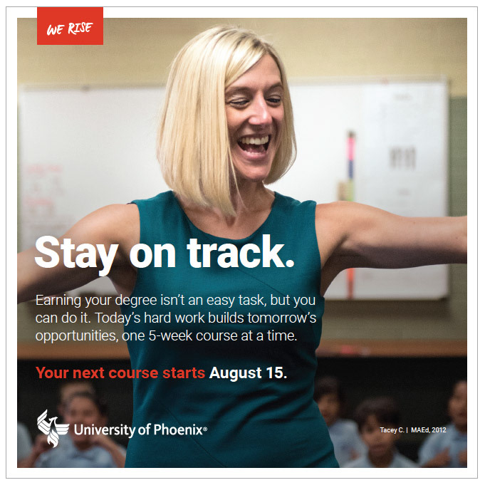 Social Campaign targeting Teaching Certificate Students