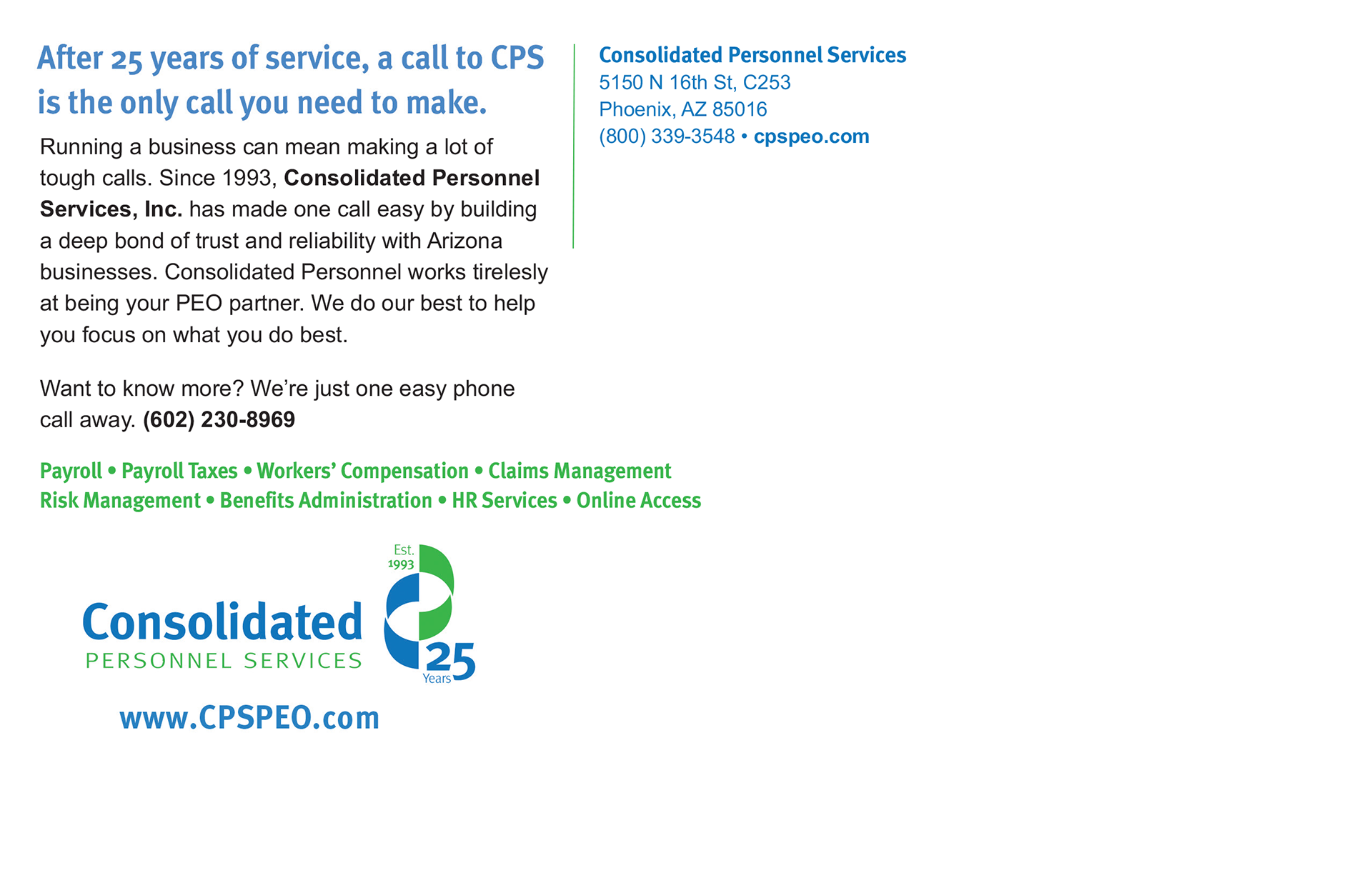 Outreach postcard (Back)