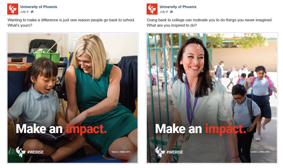 Make an Impact Social & Retargeting Campaign