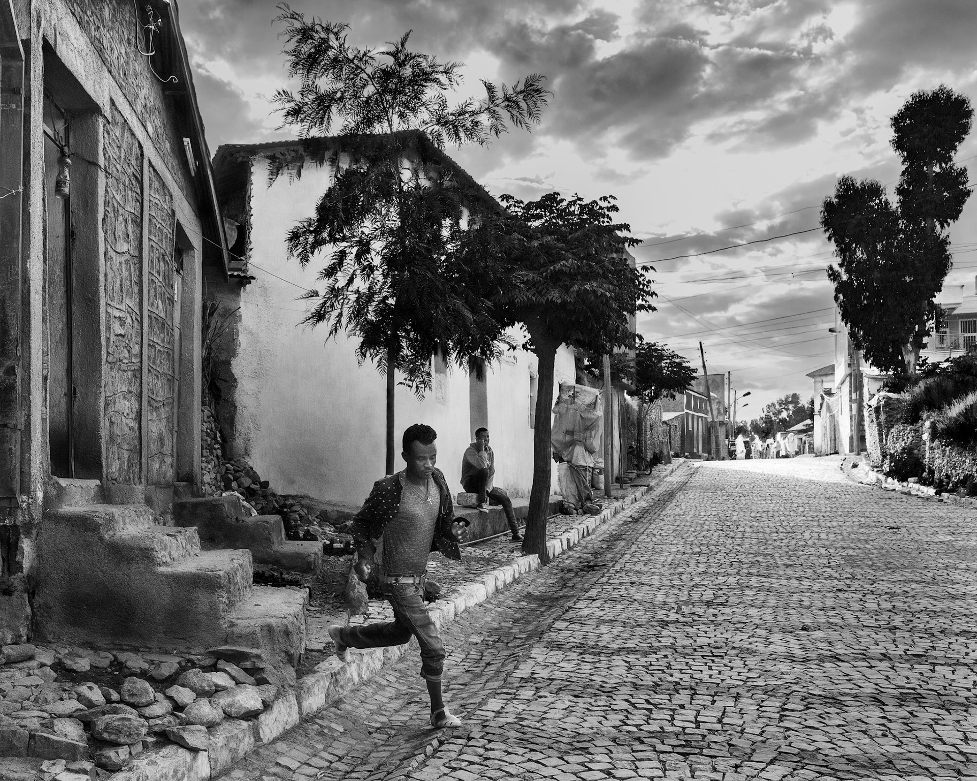 Streets of Aksum #1. Wandering the streets of Aksum in Ethiopia 2018