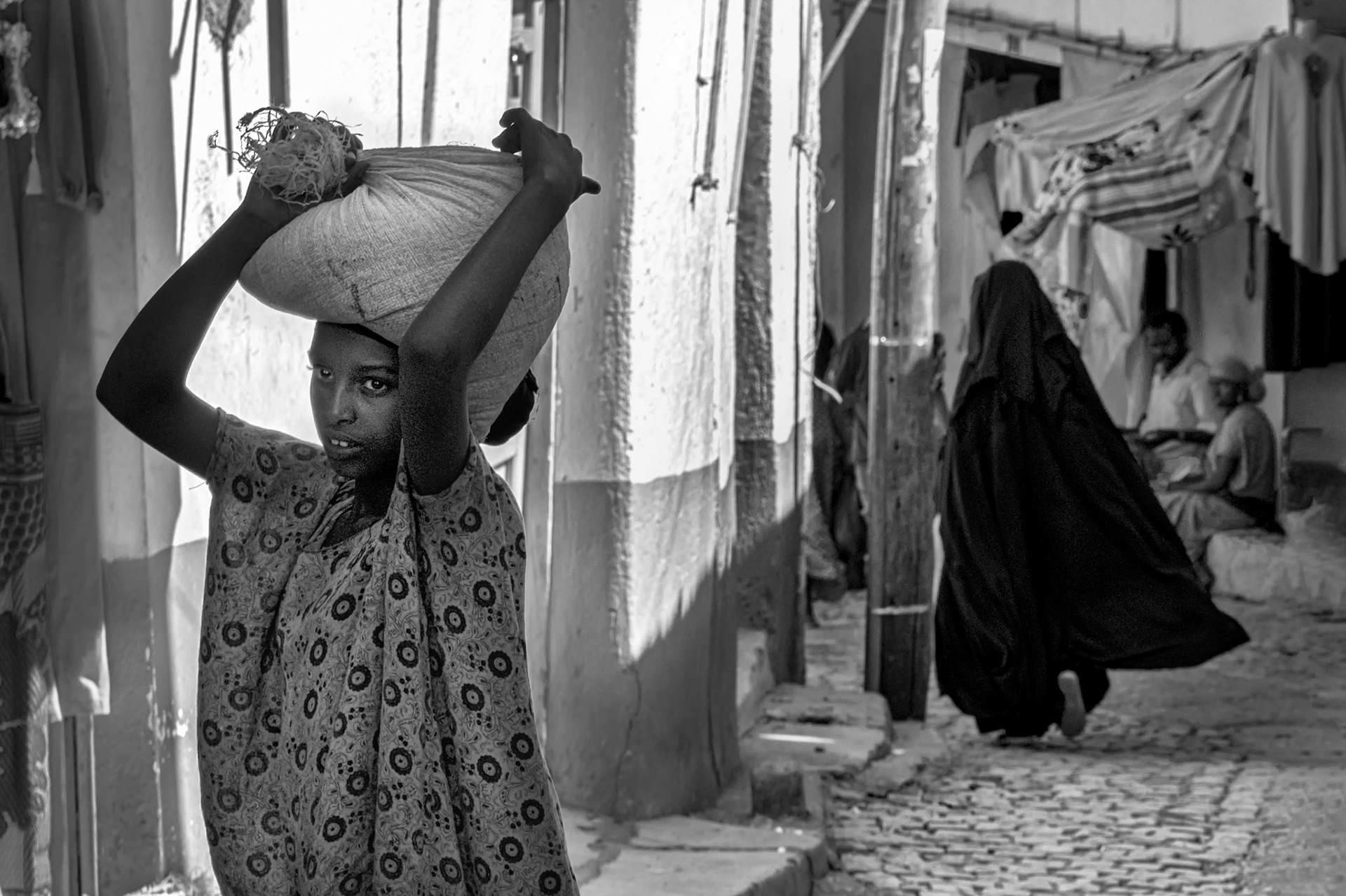 The hustle and bustle in the lanes and alleys of the historic Arab town in eastern Ethiopia