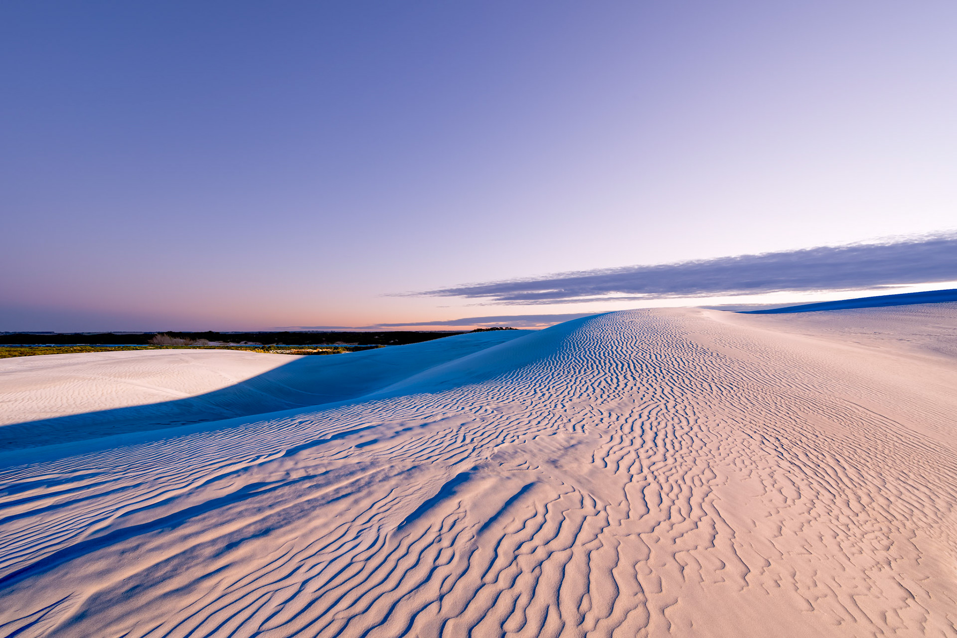 Dune #2 / Early morning up in the dunes east of Esperance, Western Australia. You can drive along the beach from near here to Cape Le Grand National Park. Much nicer than the bitumen road.