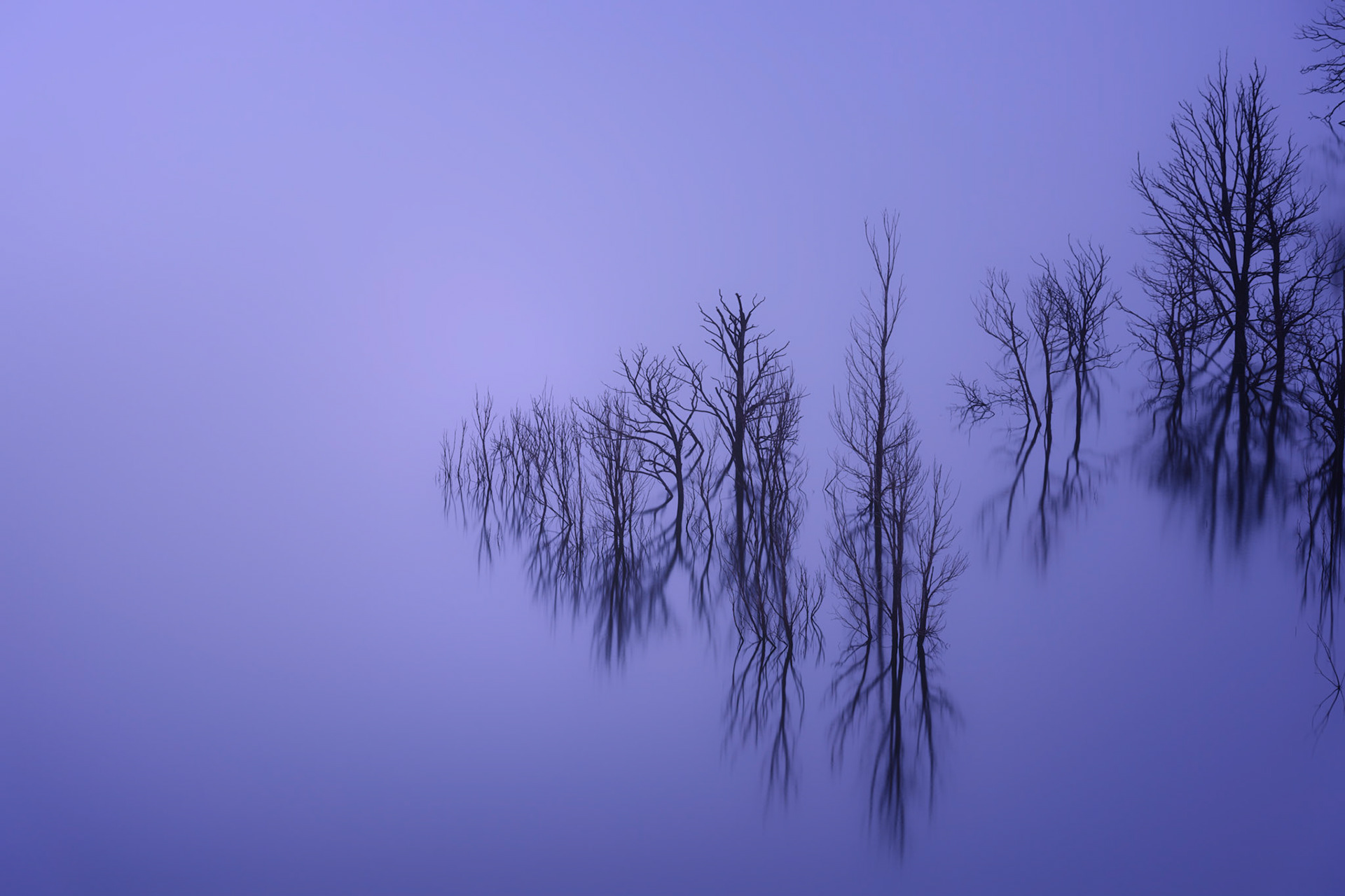 A Moment in Time / An instant in time, captured at Lake Gordon, South West National Park, Tasmania, Australia
