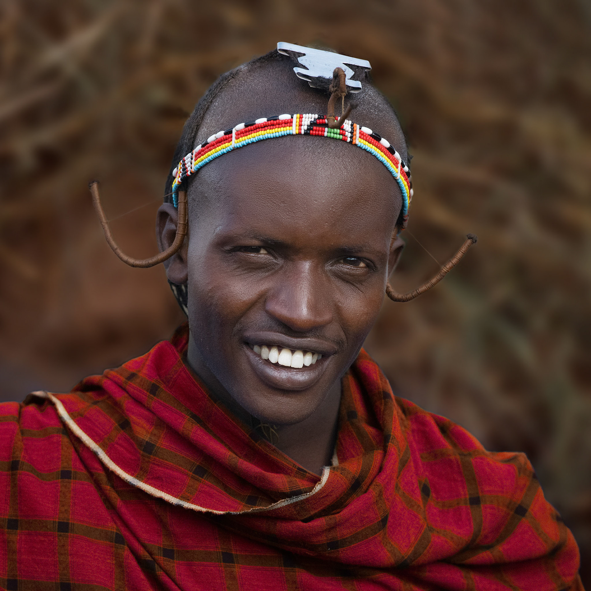 Masai Moran #1. Taken at a Masai Village in Amboseli, Kenya