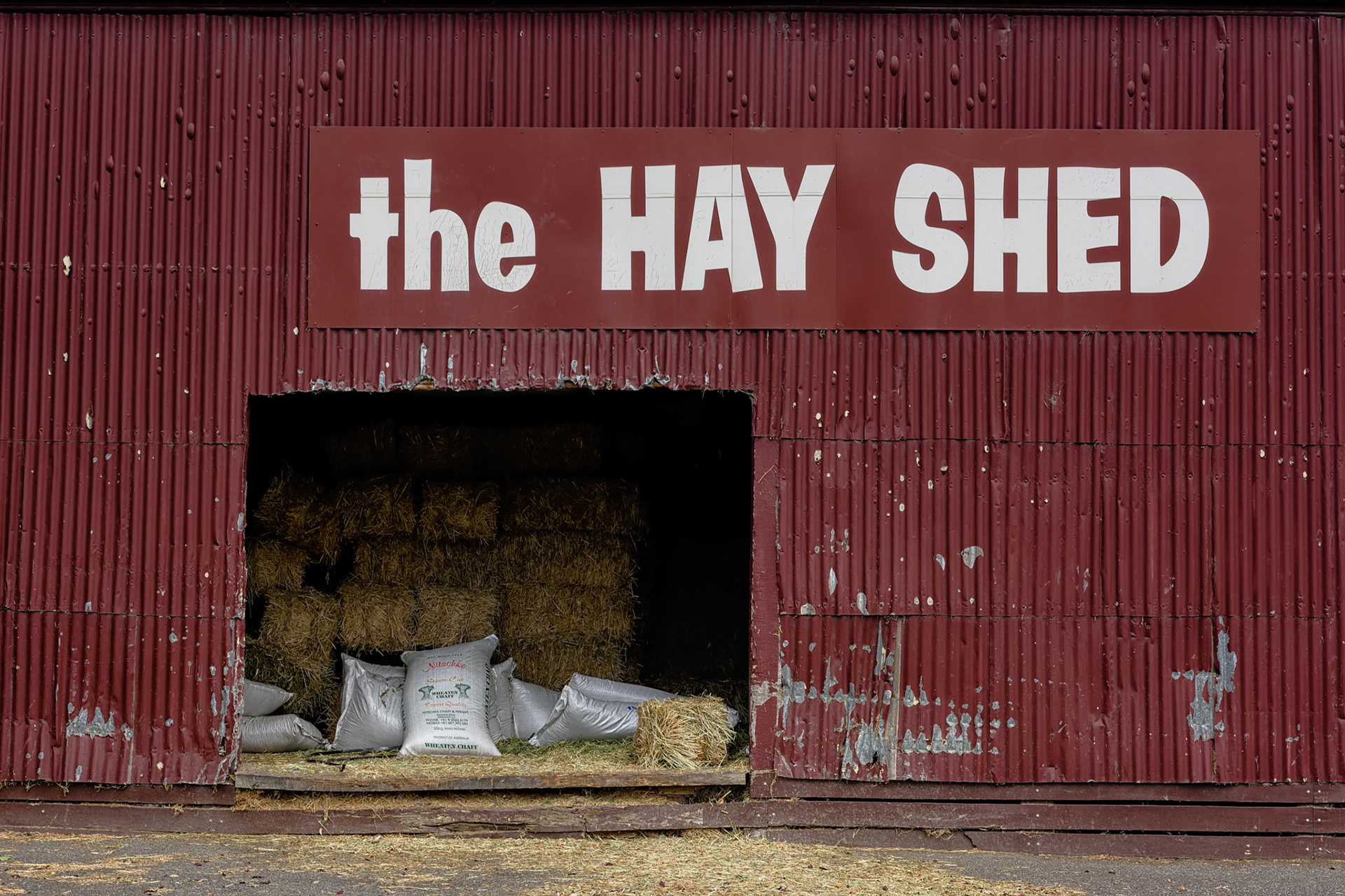 the Hay Shed