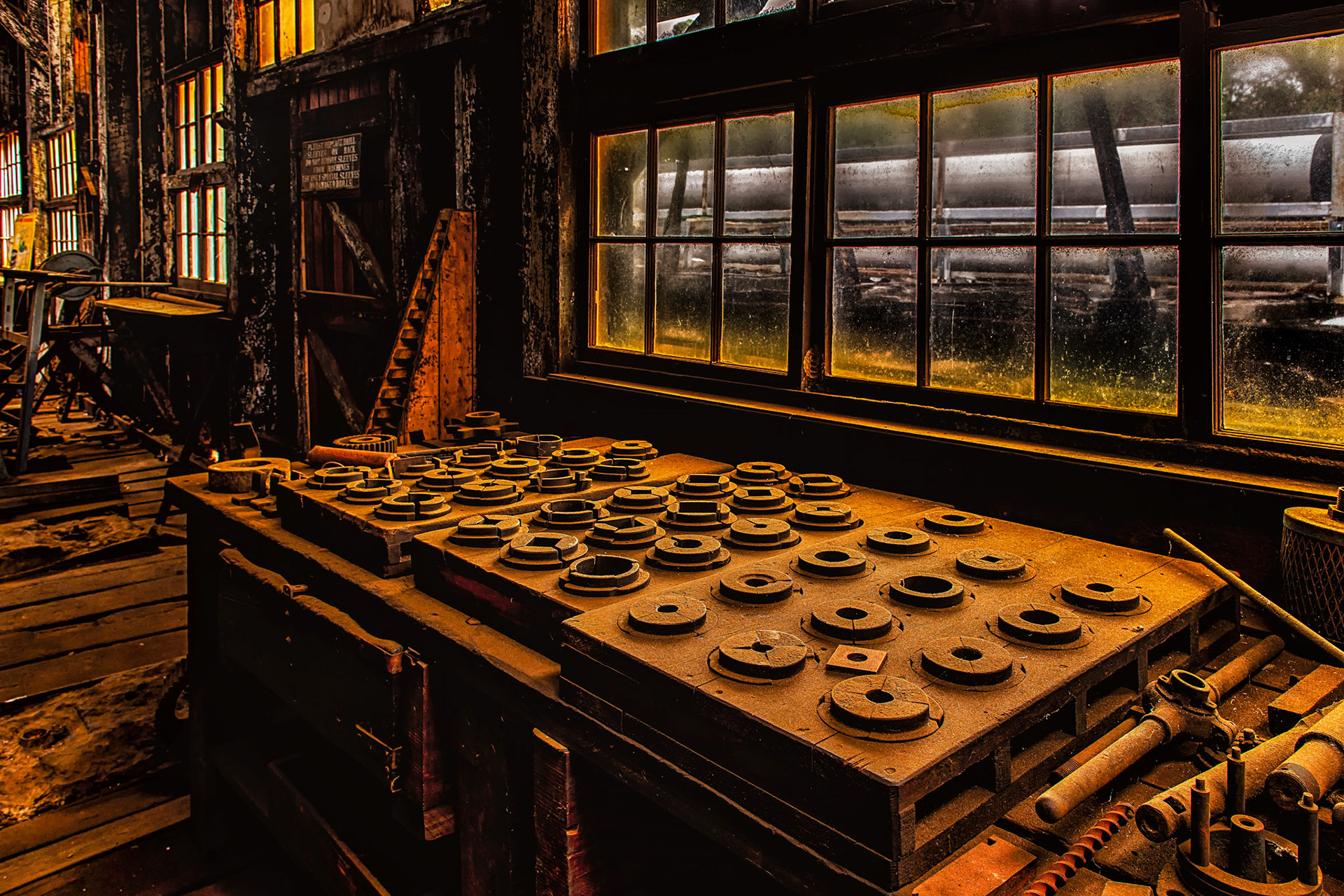 Yarloop #1 / Unfortunately these amazing steam workshops were destroyed by a bush fire in 2015. Yarloop Steam Workshops, Western Australia