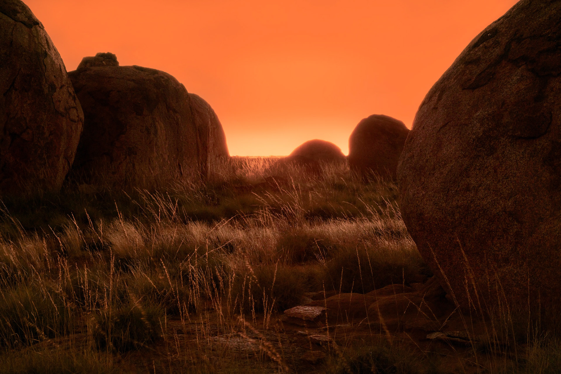 Devil's Marbles at Sunrise