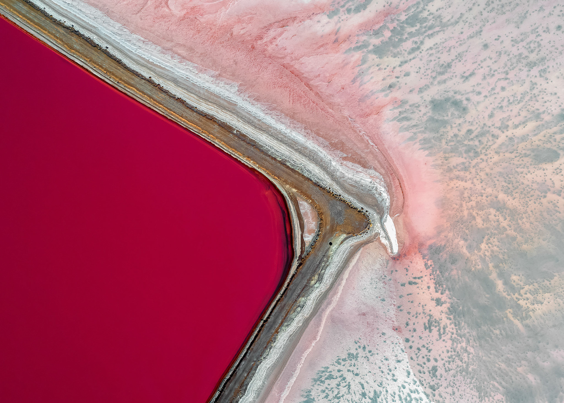 WA Hutt Lagoon Aerials