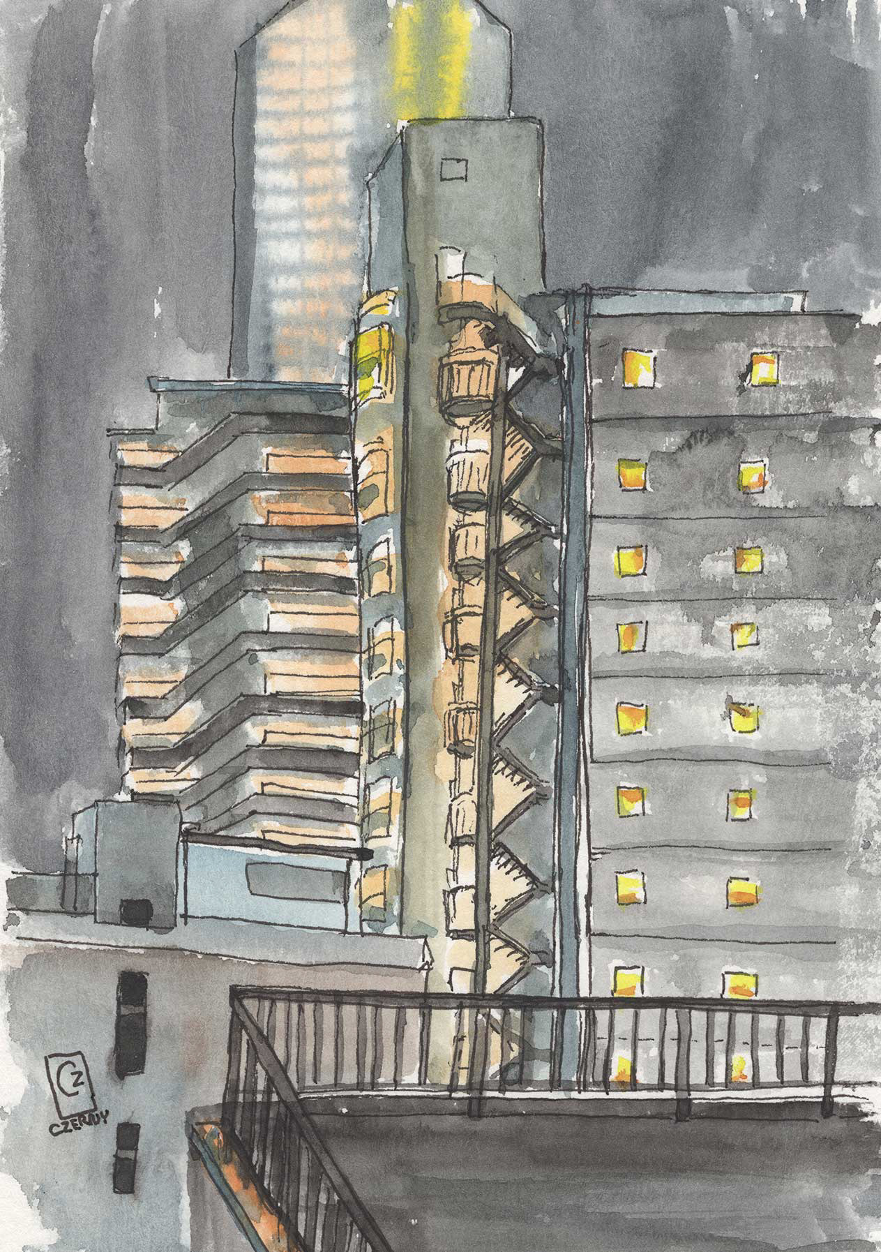 Shinjuko at Night