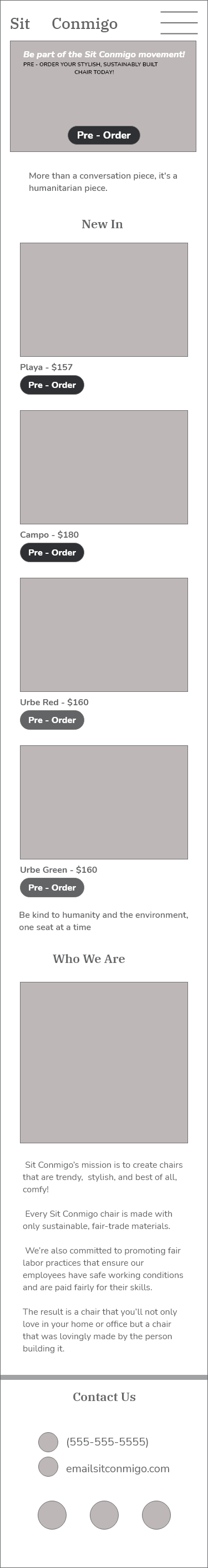 mobile digital wireframe