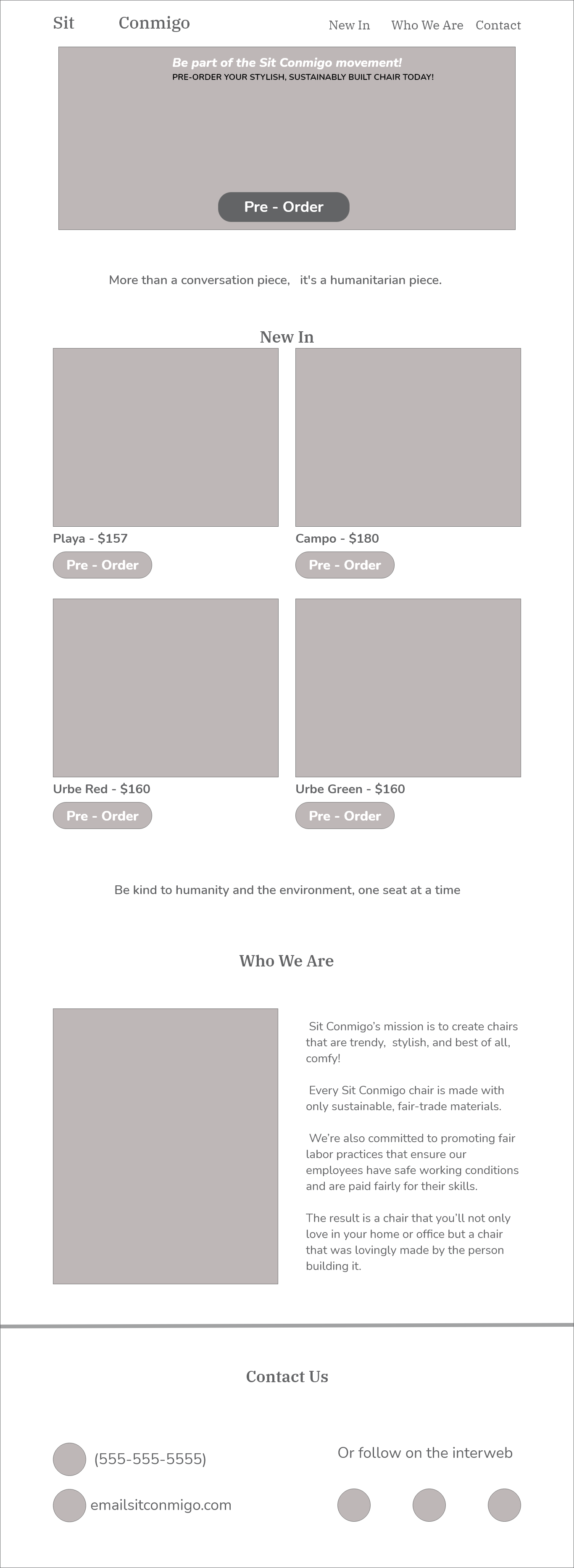 desktop digital wireframe