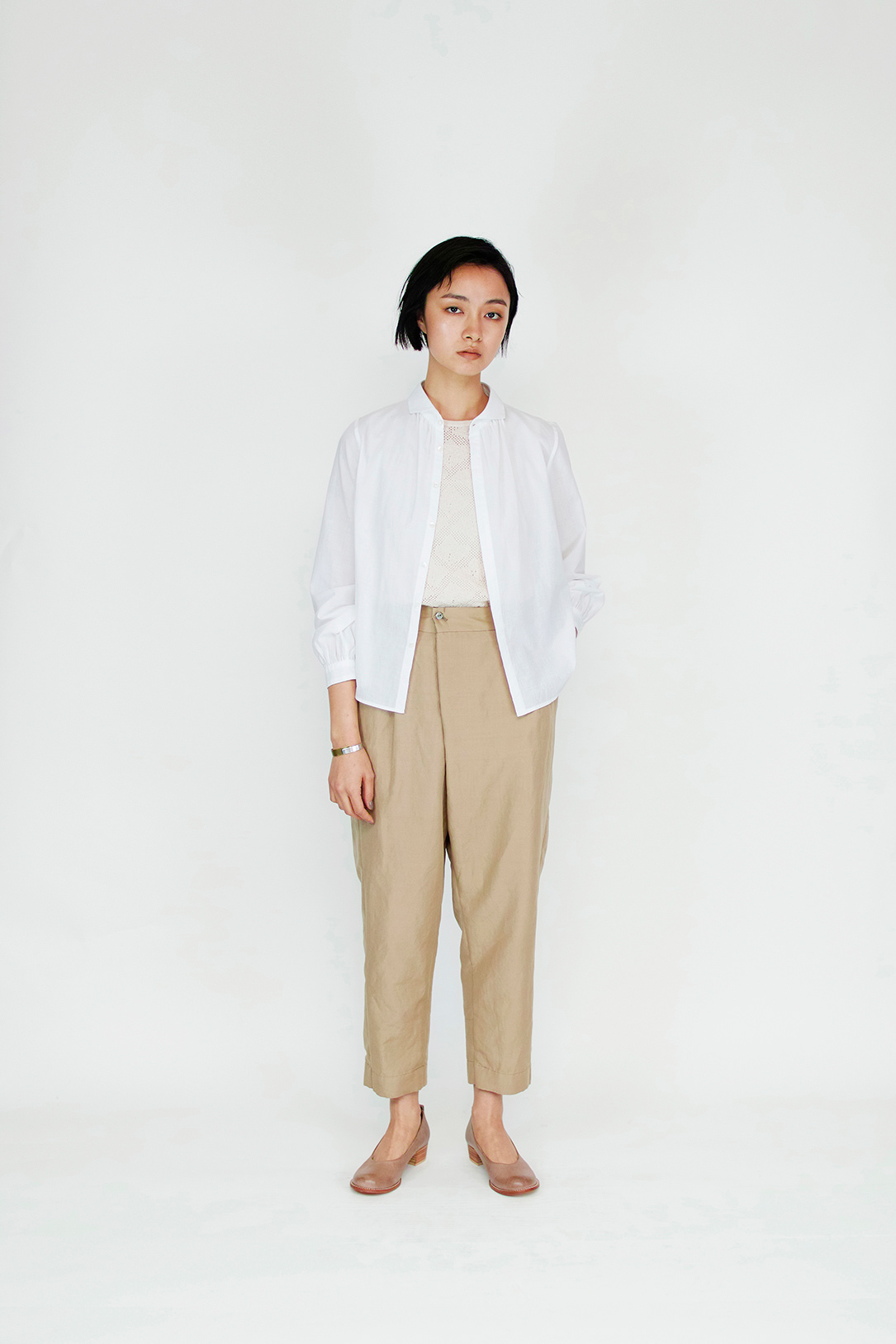 パラスパレス パンツ からし 