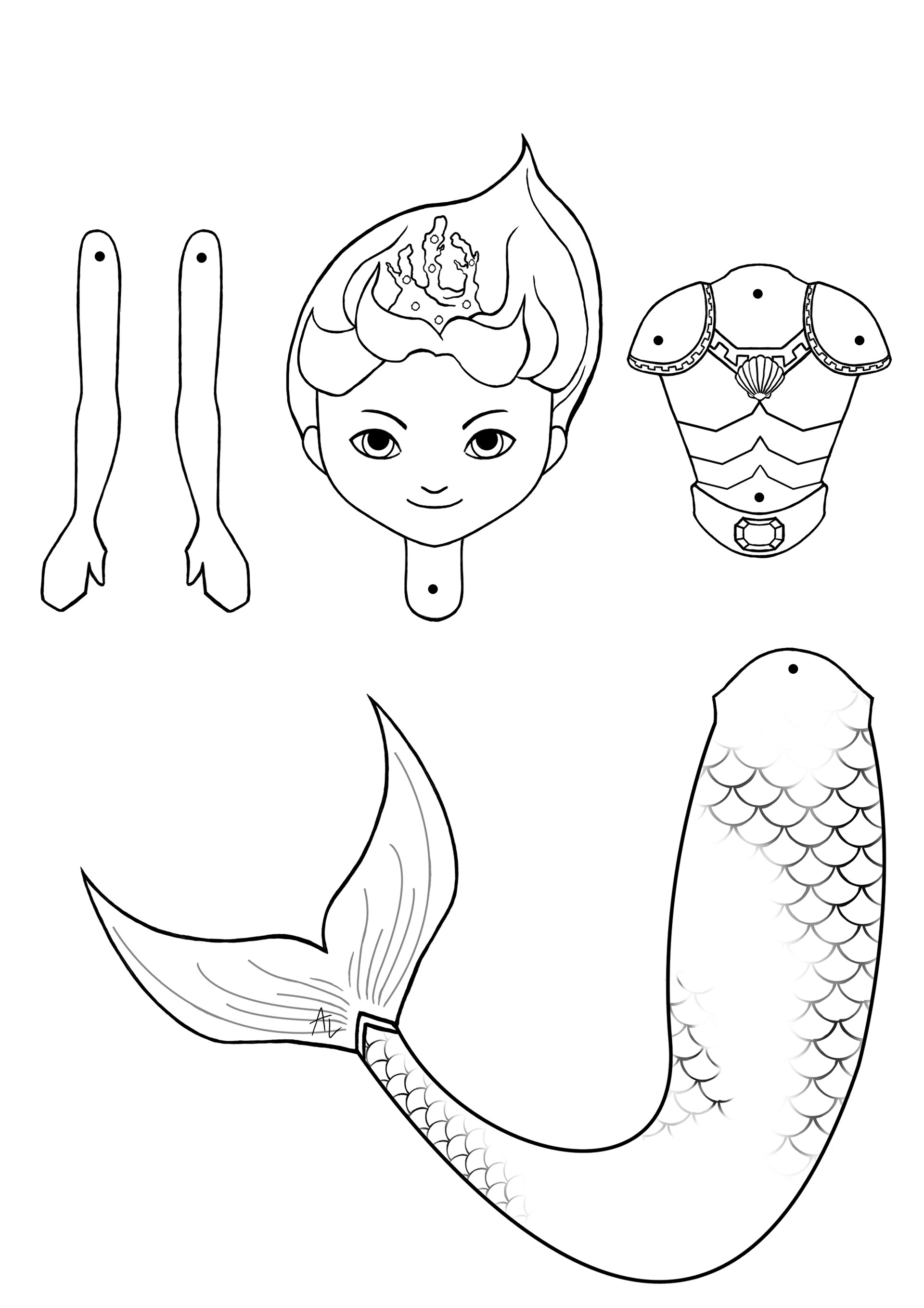 puppet sirène