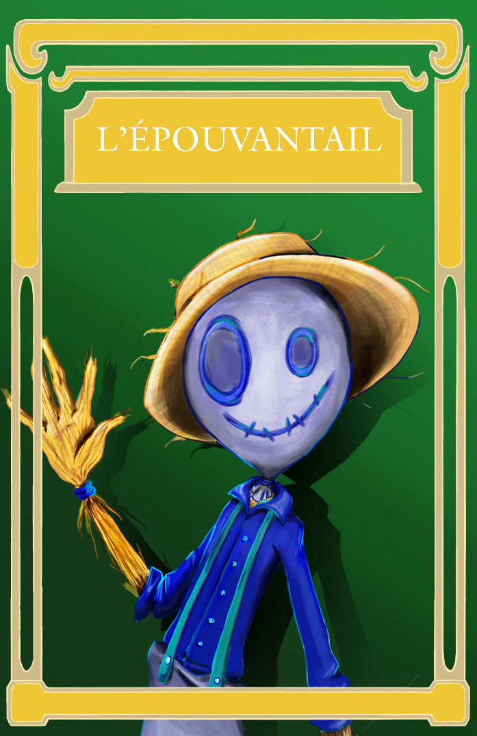 carte - épouventail