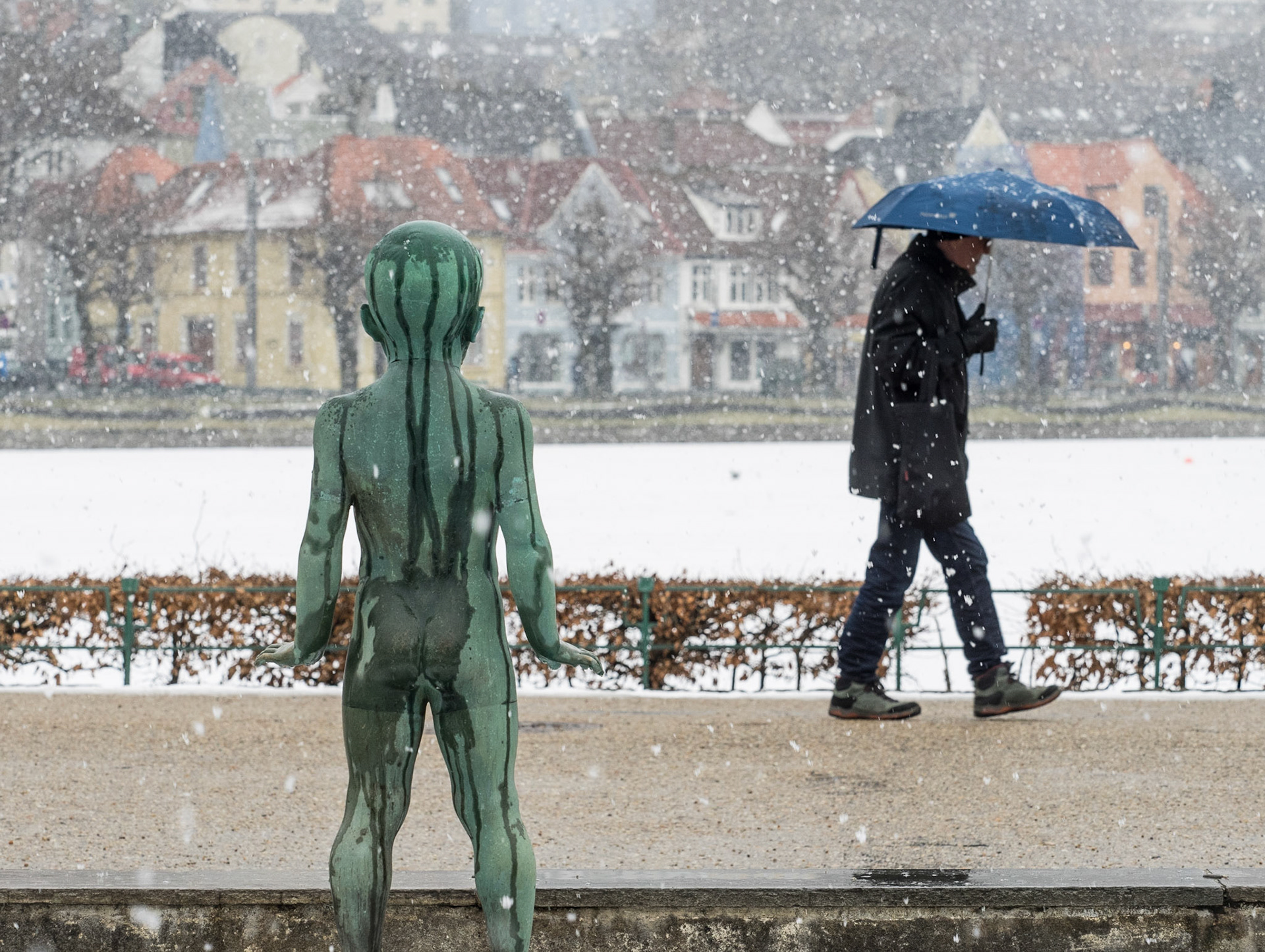Winter in Byparken