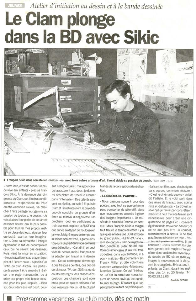 SIKIC Article de Presse