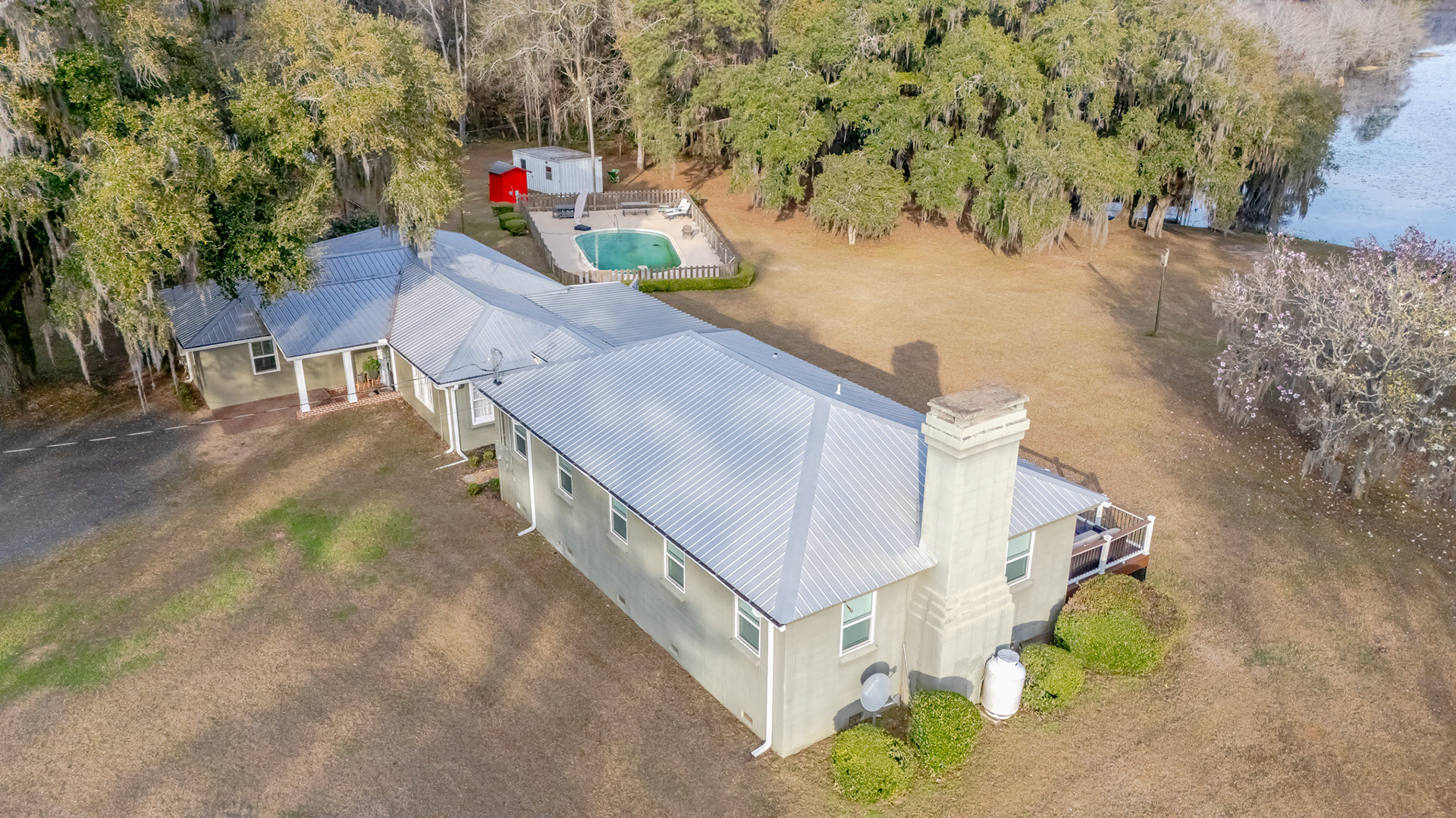 Drone shots aren't always about getting really high :-)