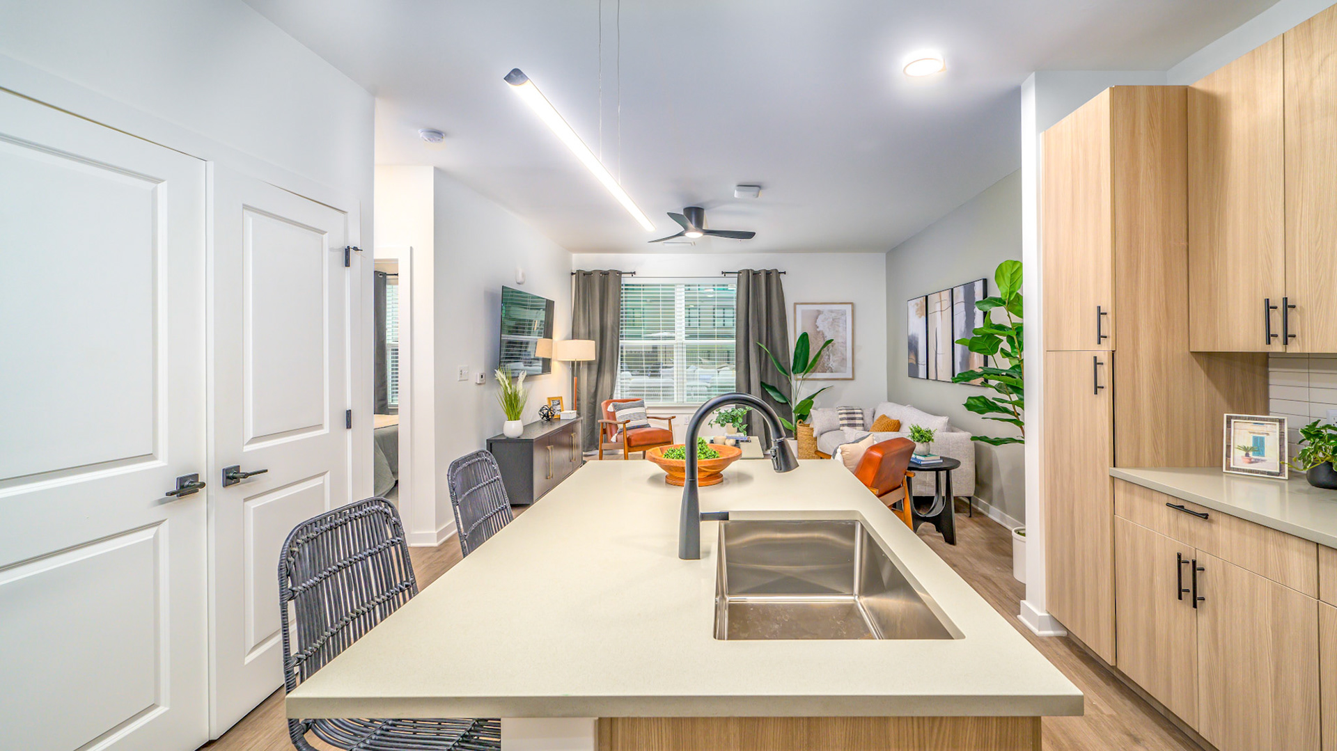 Industry Tallahassee Apartments - Model Apartment